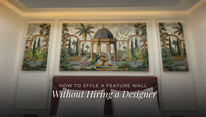 How to Style a Feature Wall Without Hiring a Designer