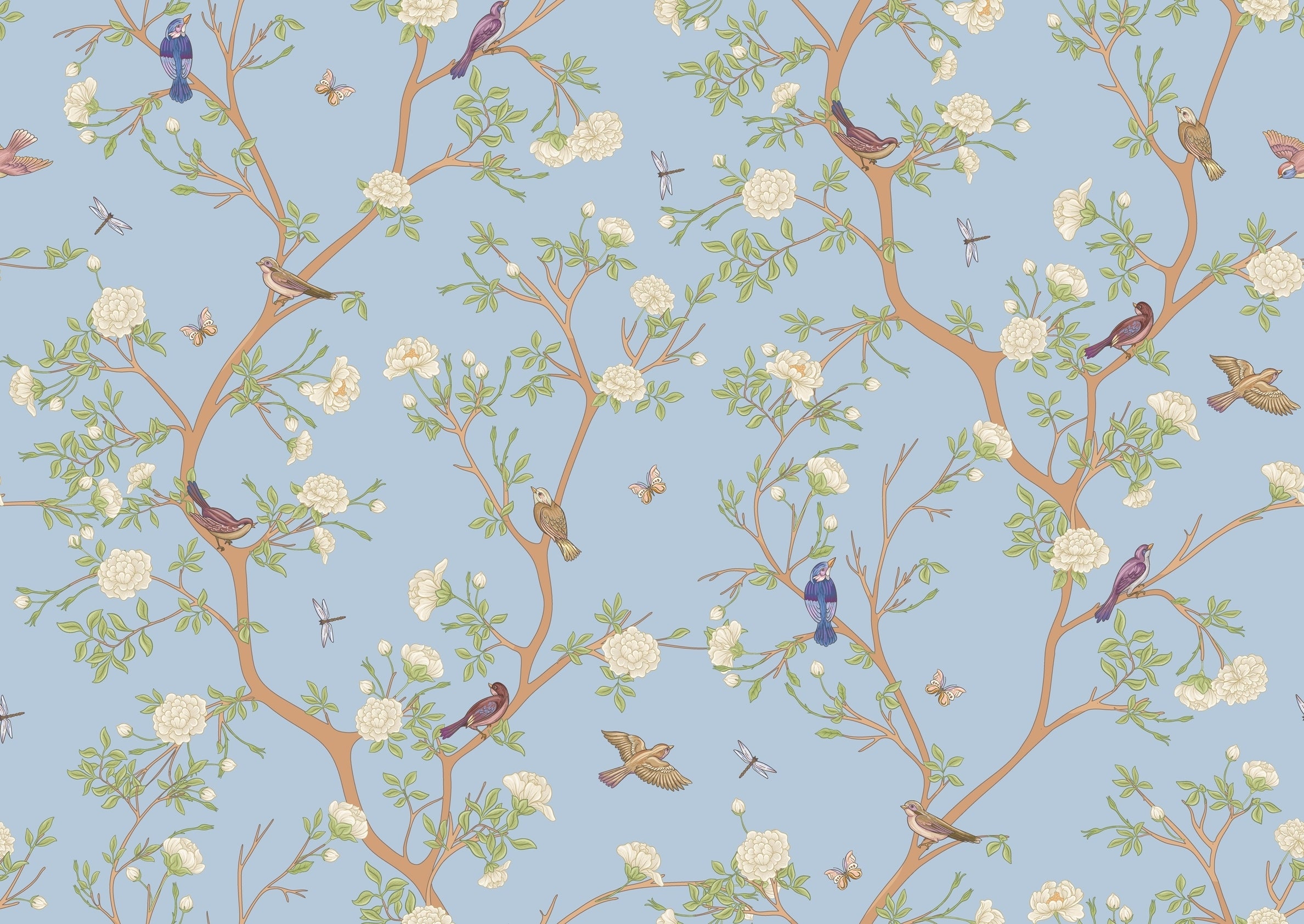 Chinoiserie Camellia Oasis