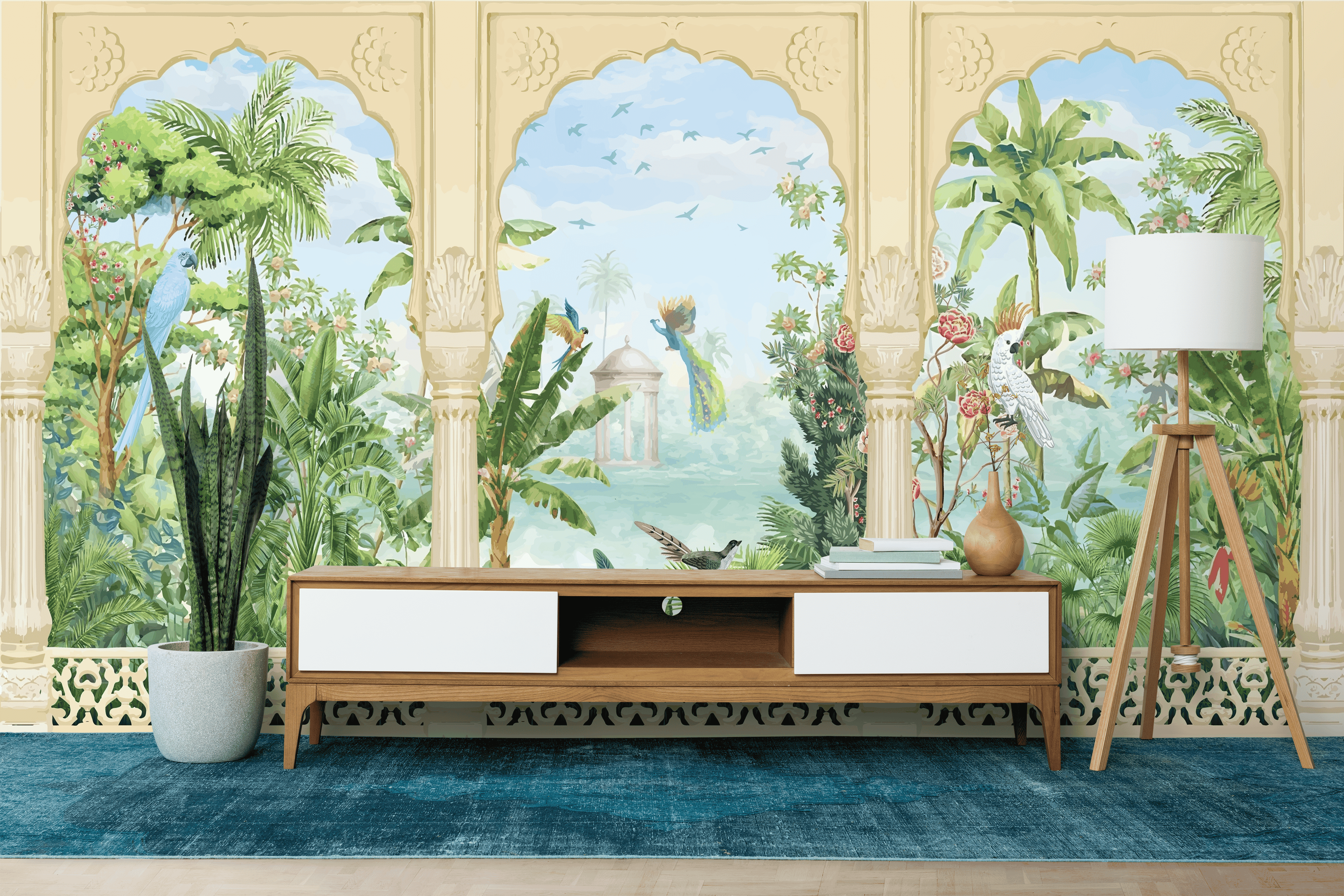 Opulent Mughal Archway