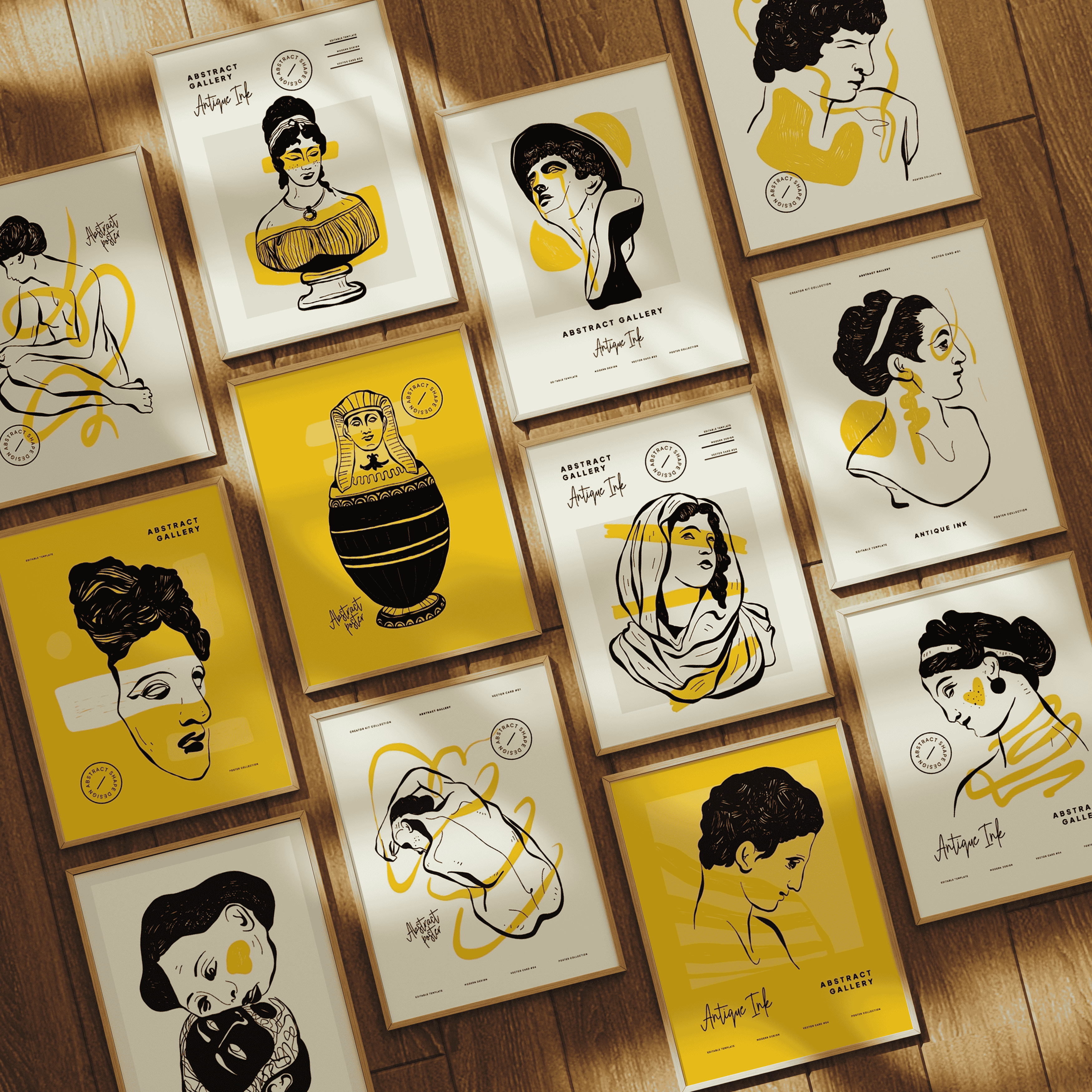 Timeless Elegance- Set of 12