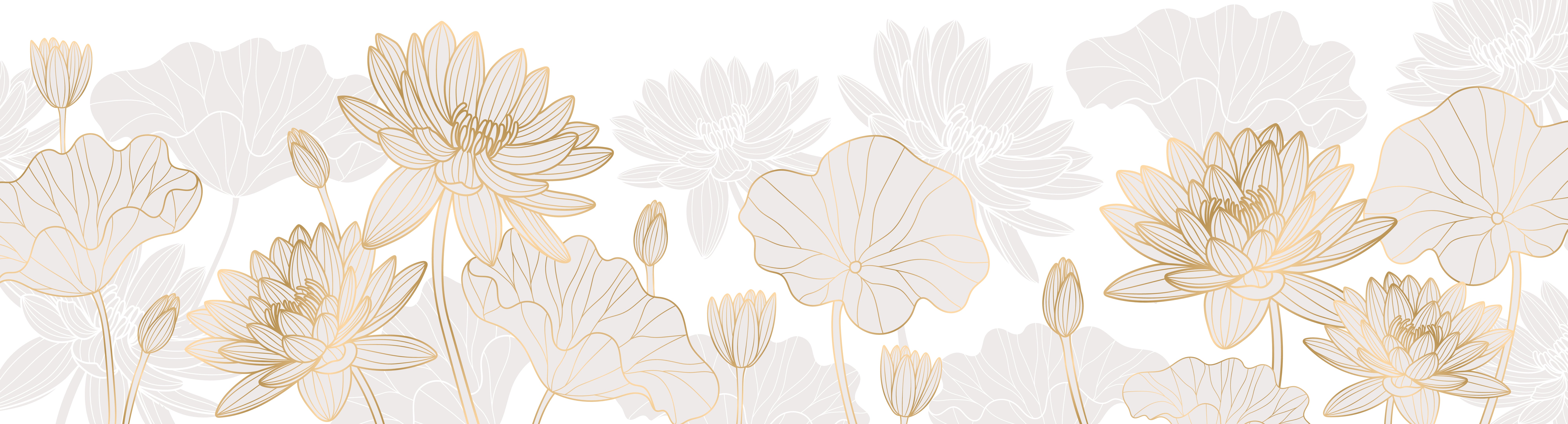 Golden Lotus Elegance