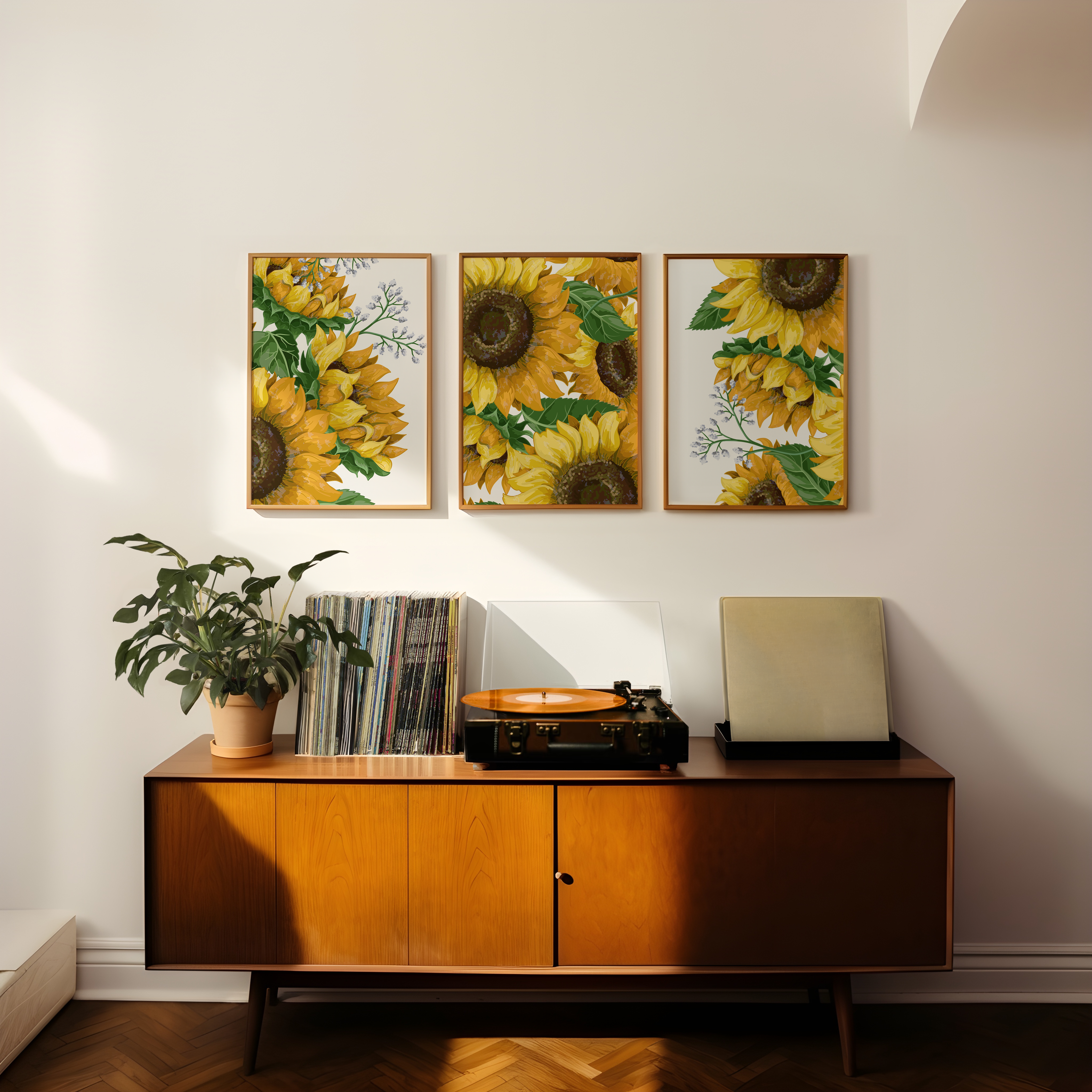 Sunflower Symphony- Set of 3