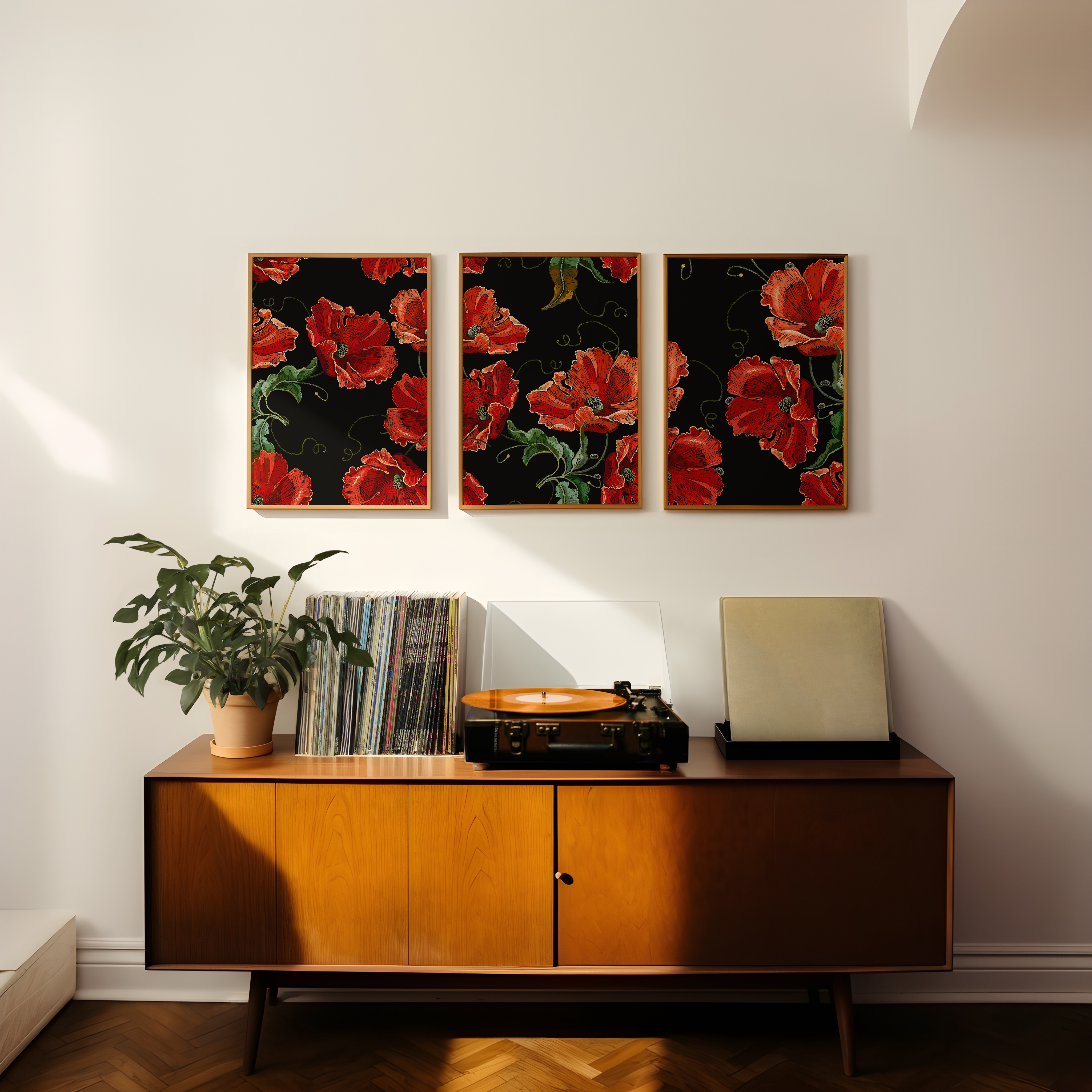 Renaissance Blooms - Set of 3