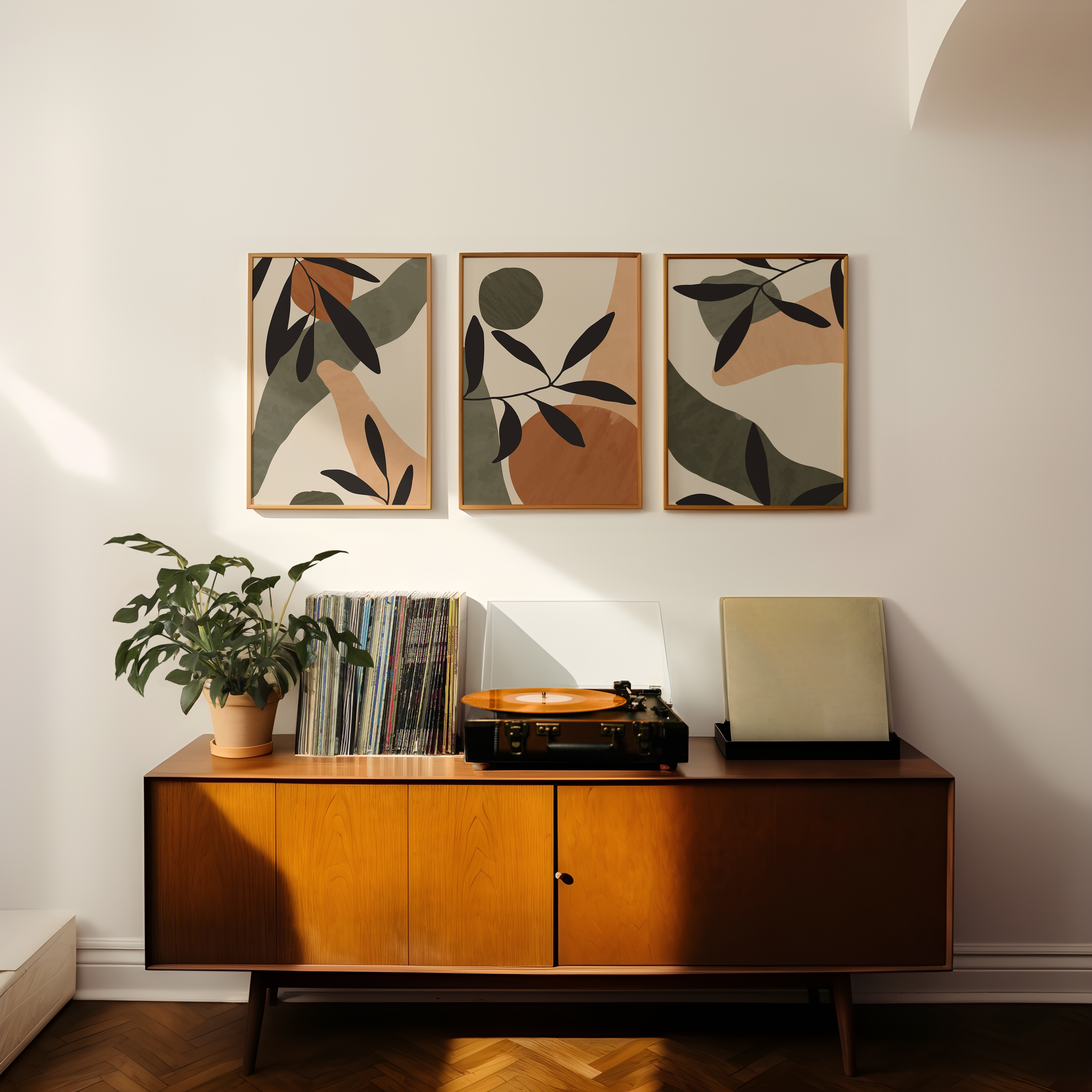 Organic Whispers- Set of 3