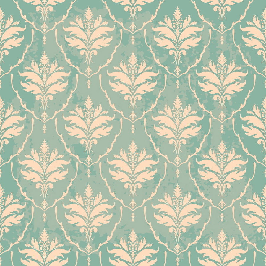 Turquoise Rococo Elegance