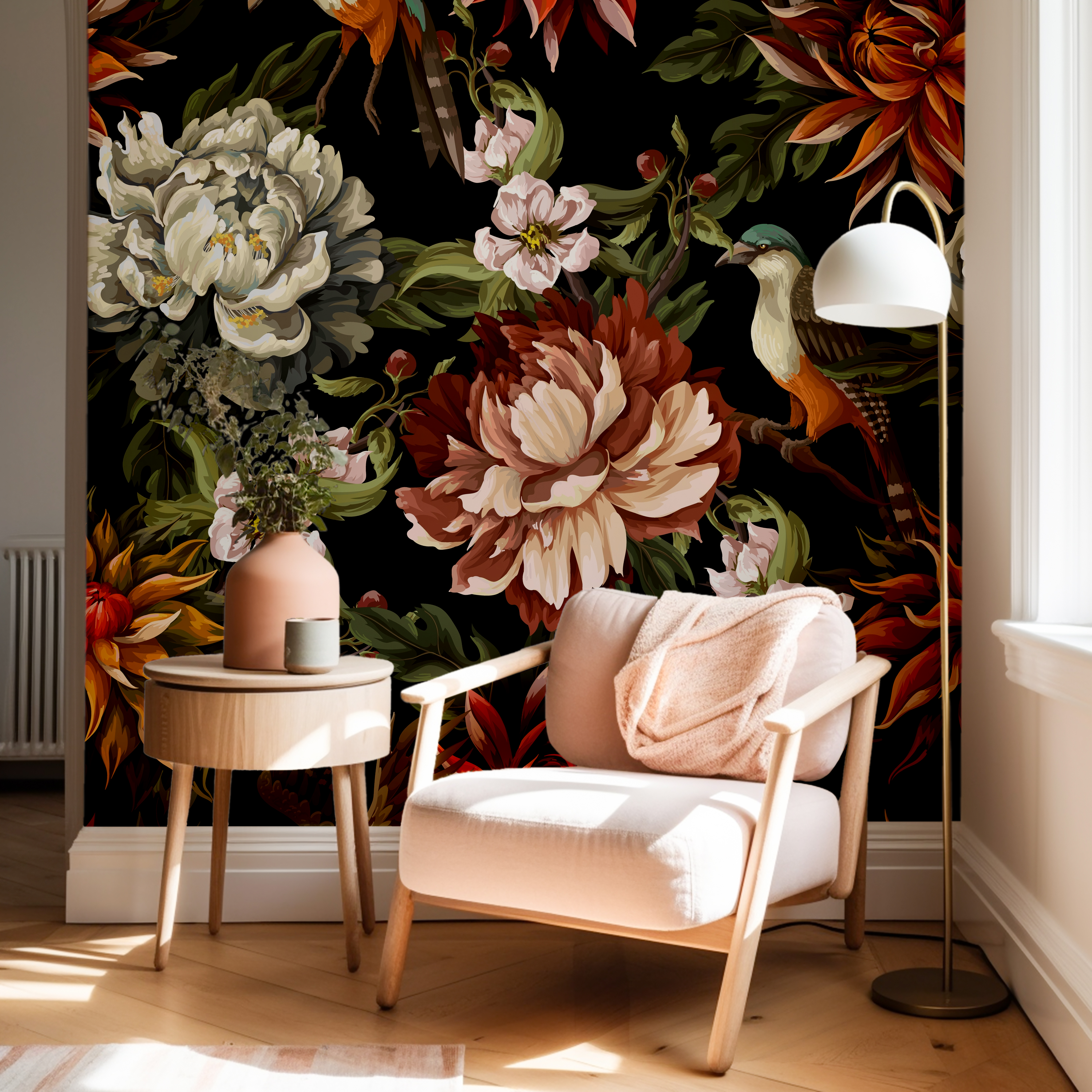 Vintage Floral Symphony