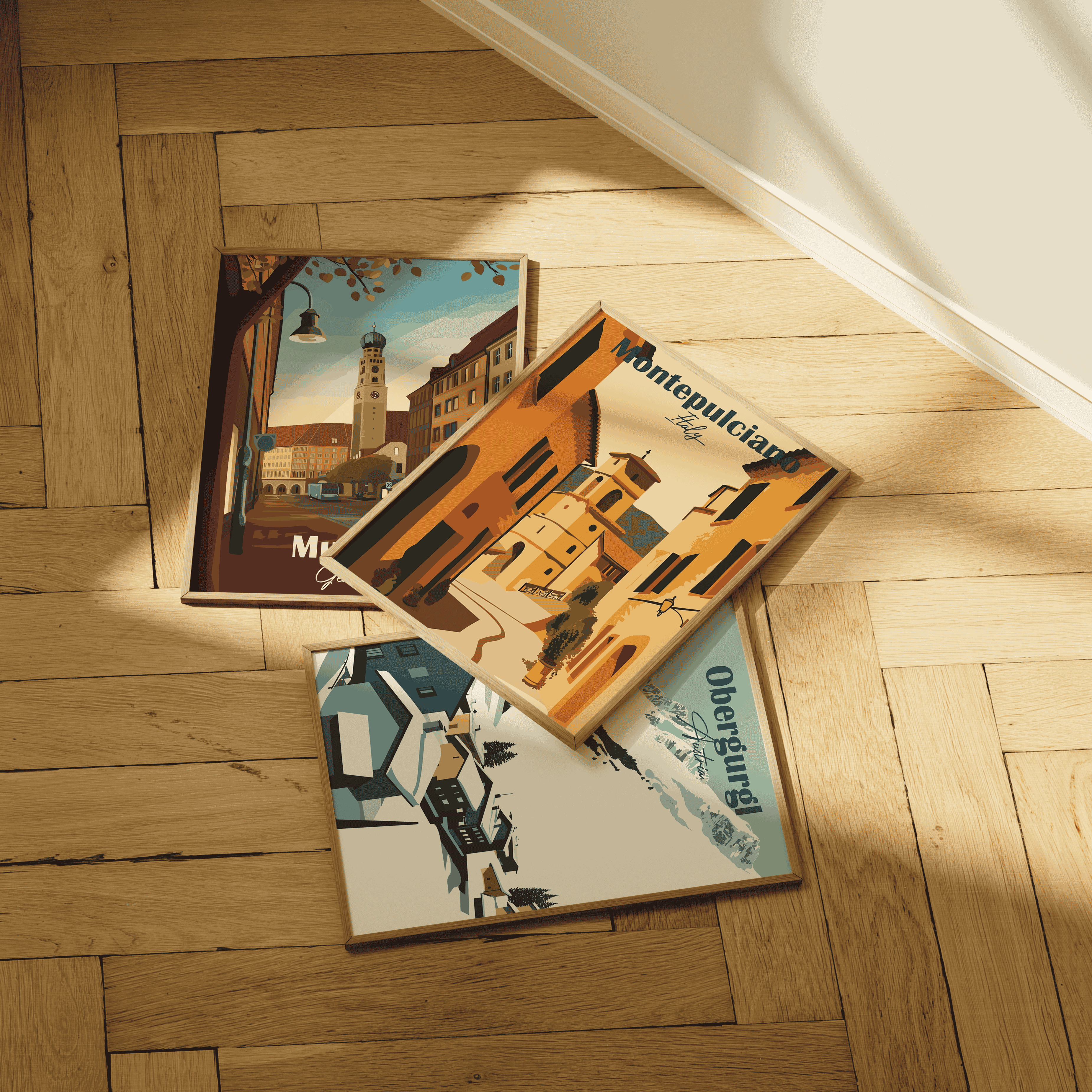 European Hideaways- Set of 3