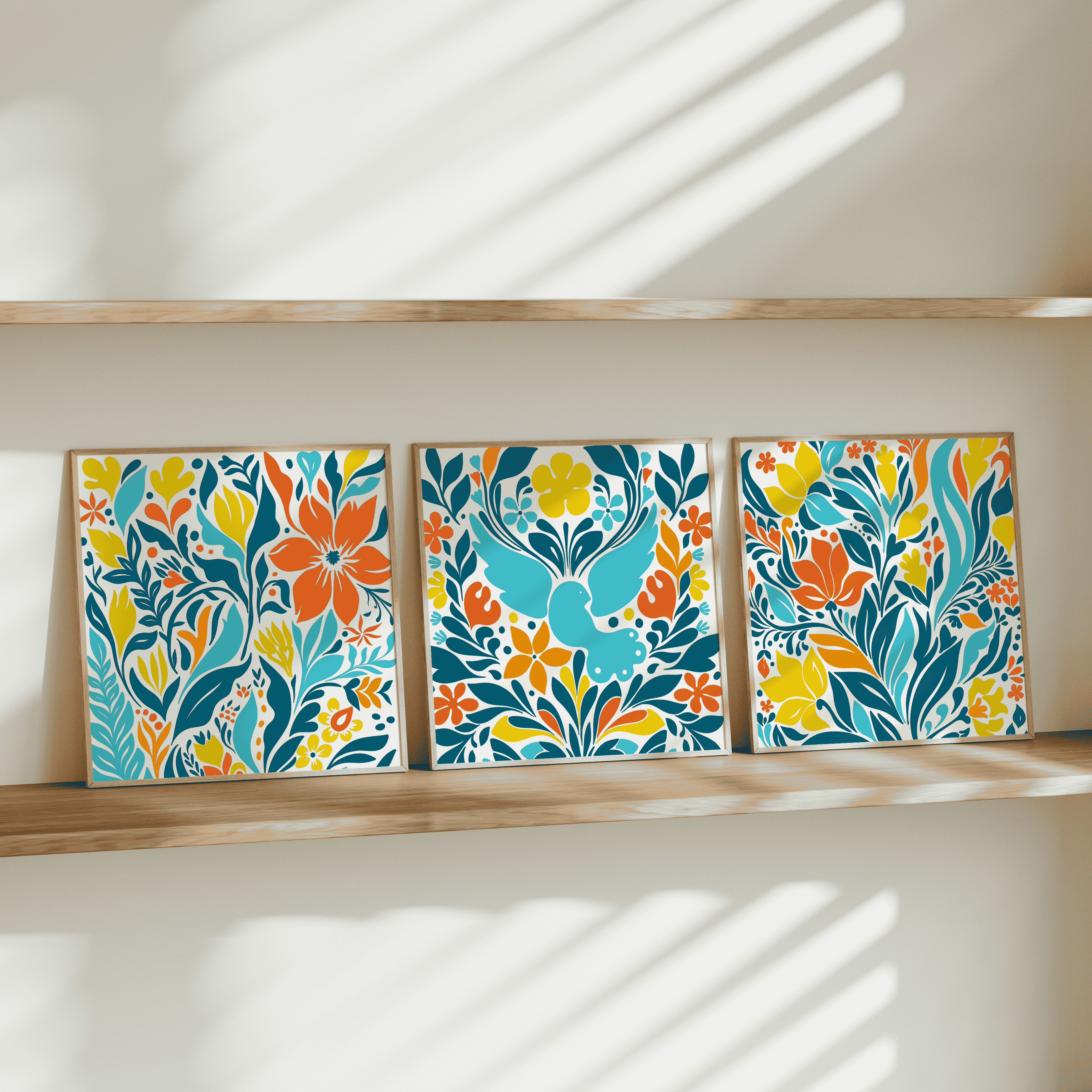 Retro Bloom Collection- Set of 3