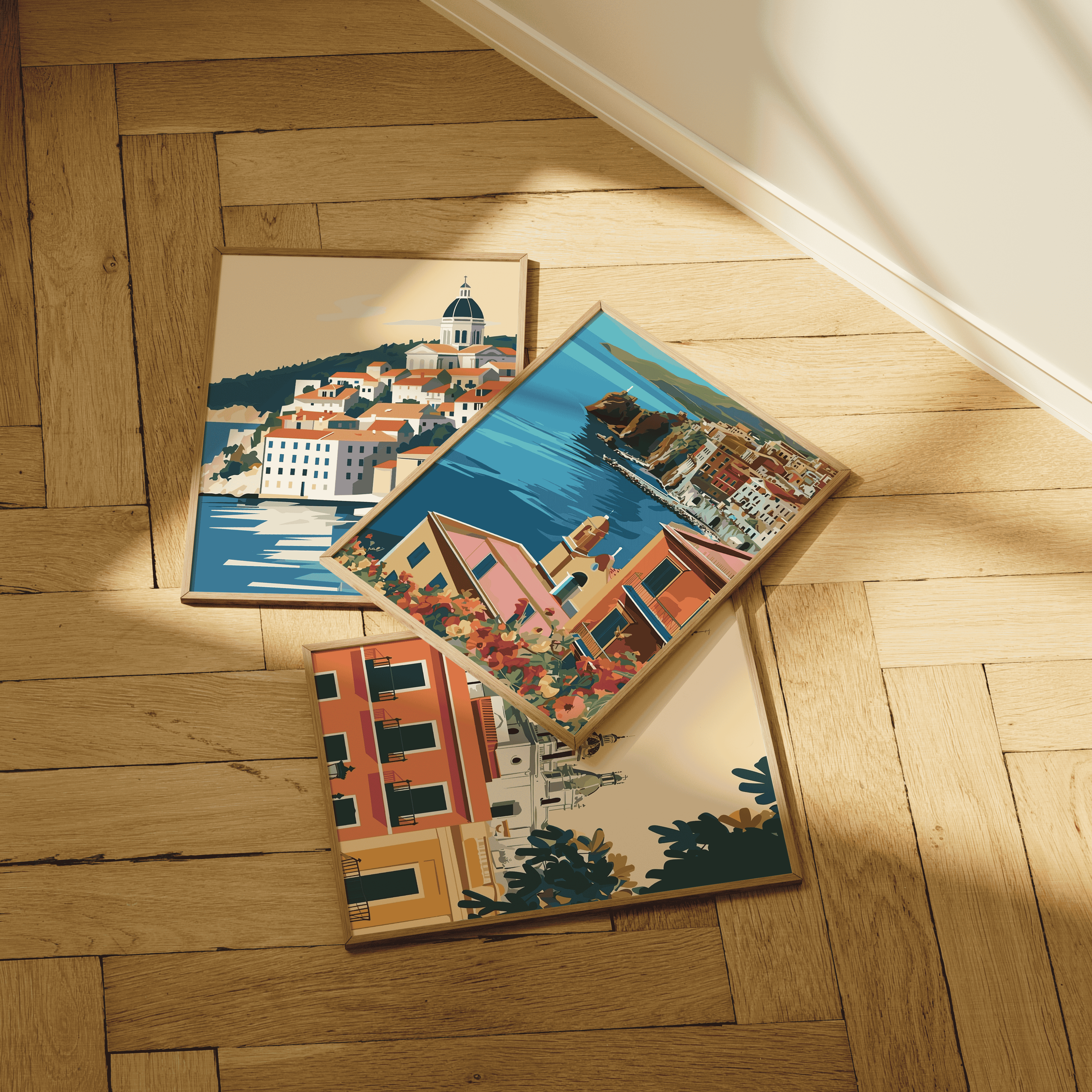 Mediterranean Charms- Set of 3