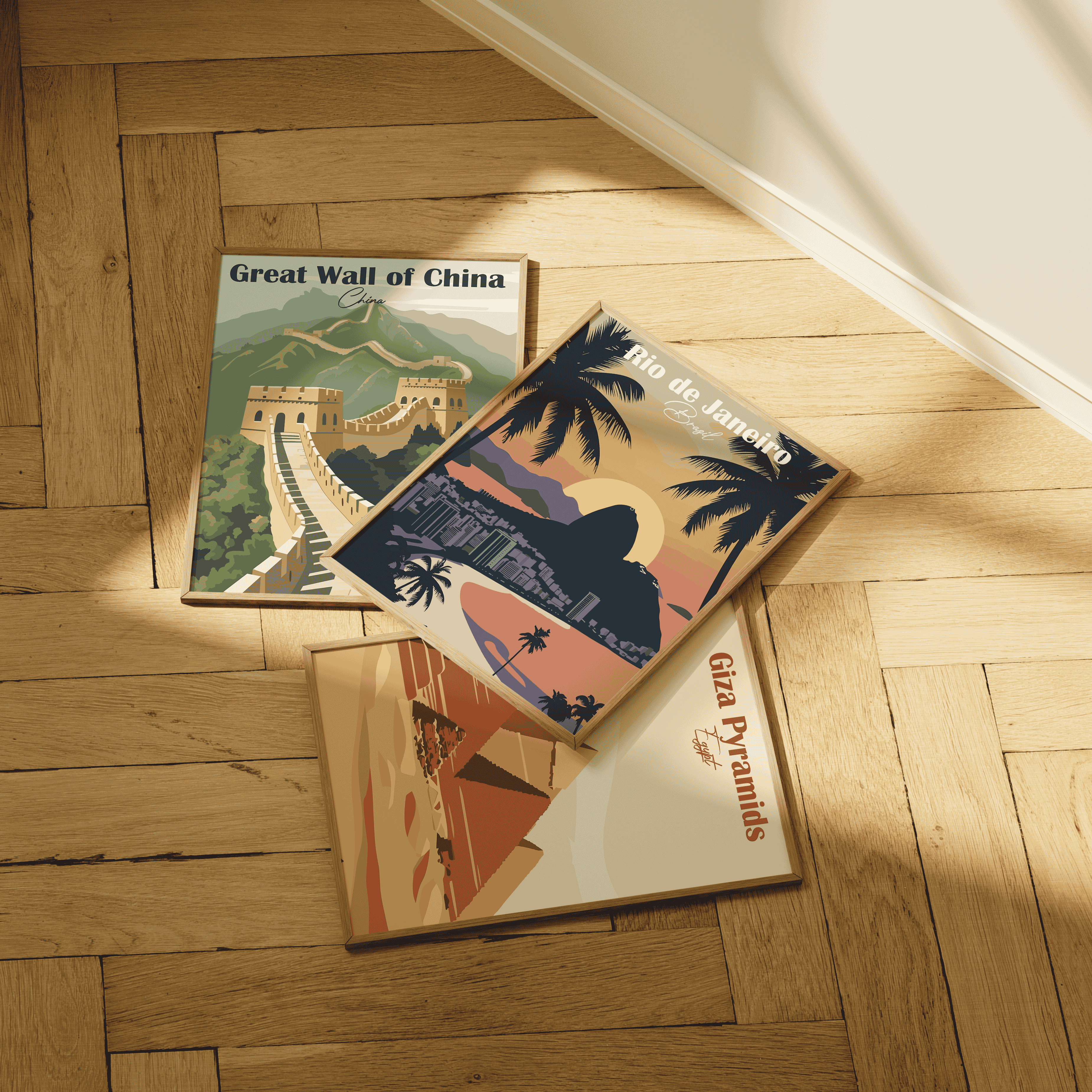 Wonders of the World- Set of 3