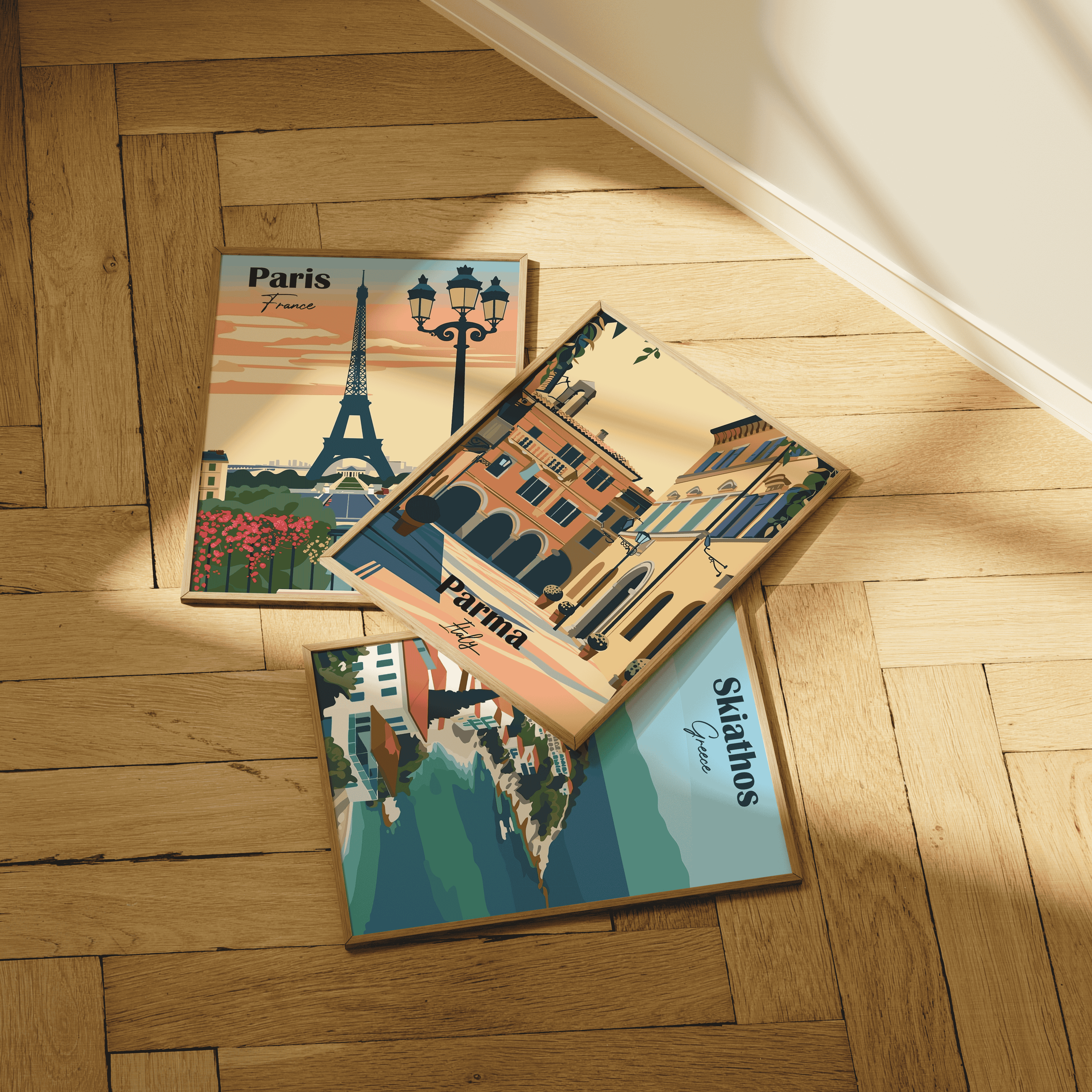 European Escapades- Set of 3
