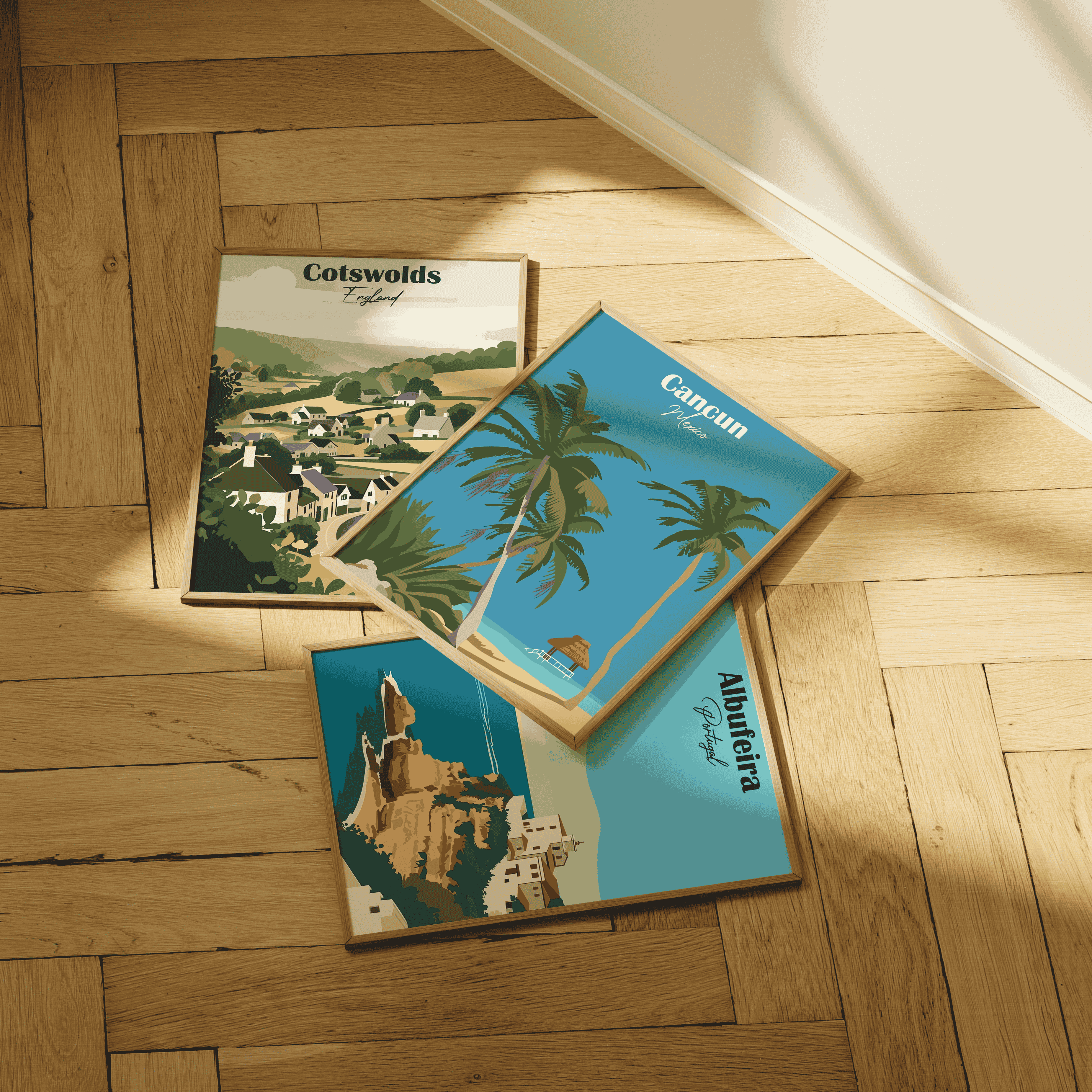 Coastal and Countryside Escapes- Set of 3