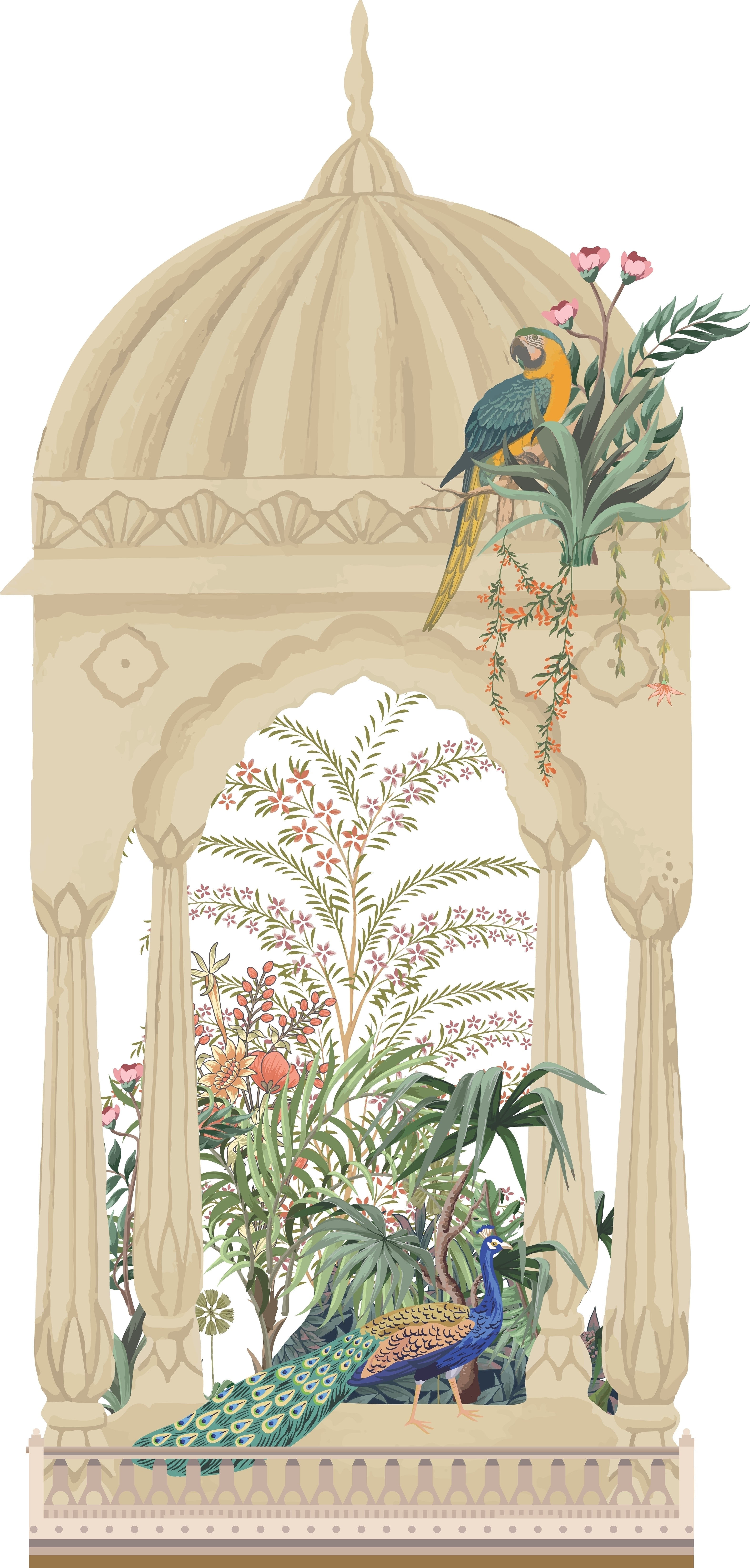 Tranquil Garden Vista