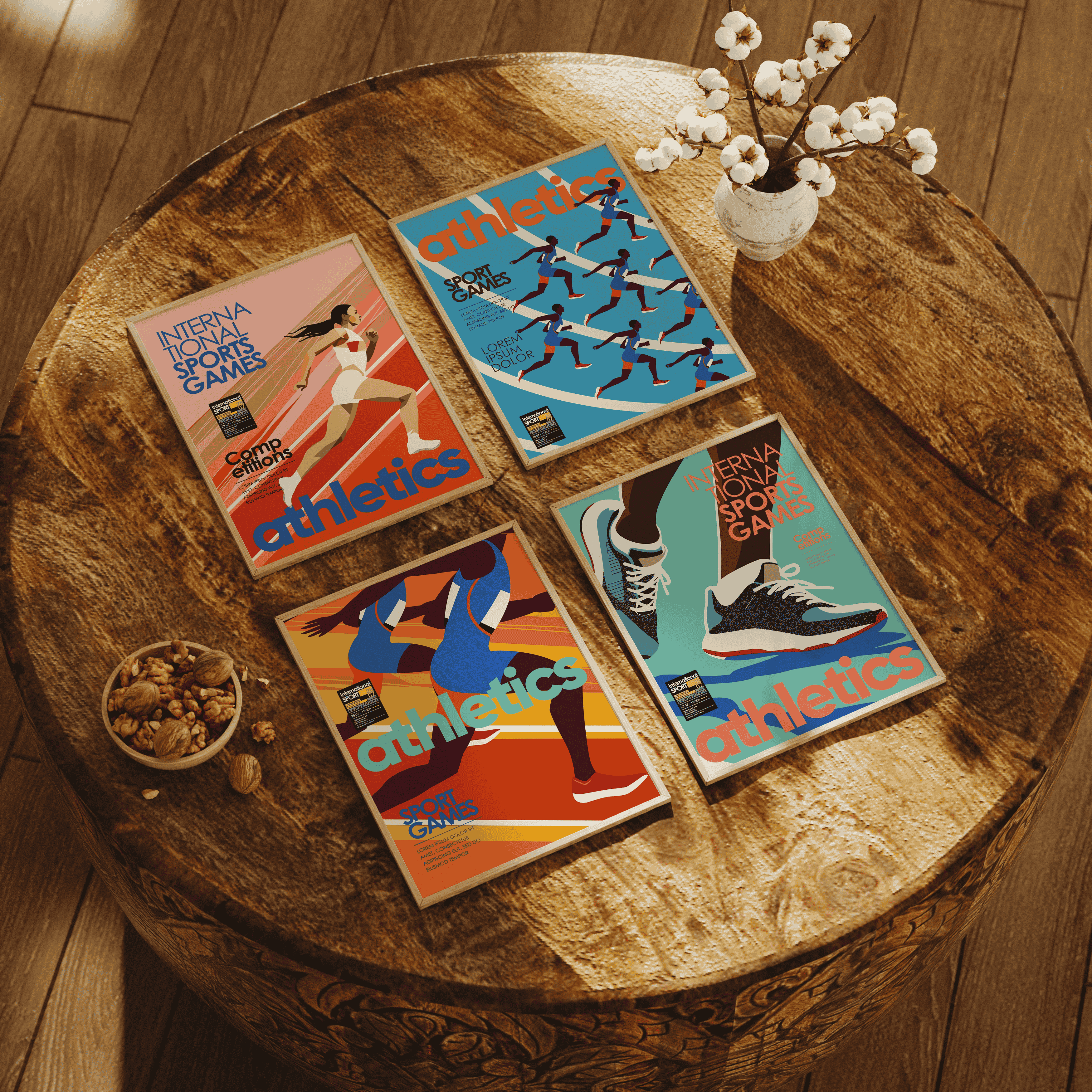 Sprint to Victory- Set of 4