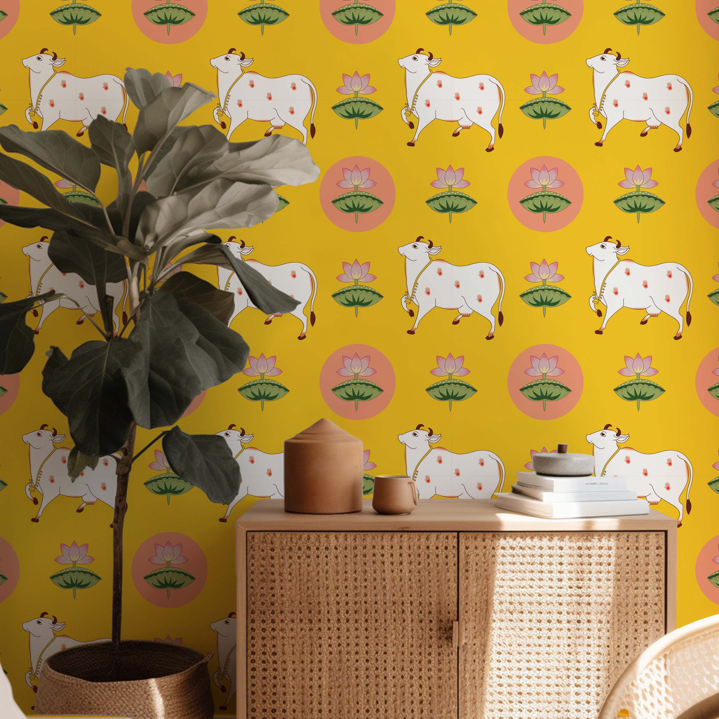 Golden Pichwai Delight