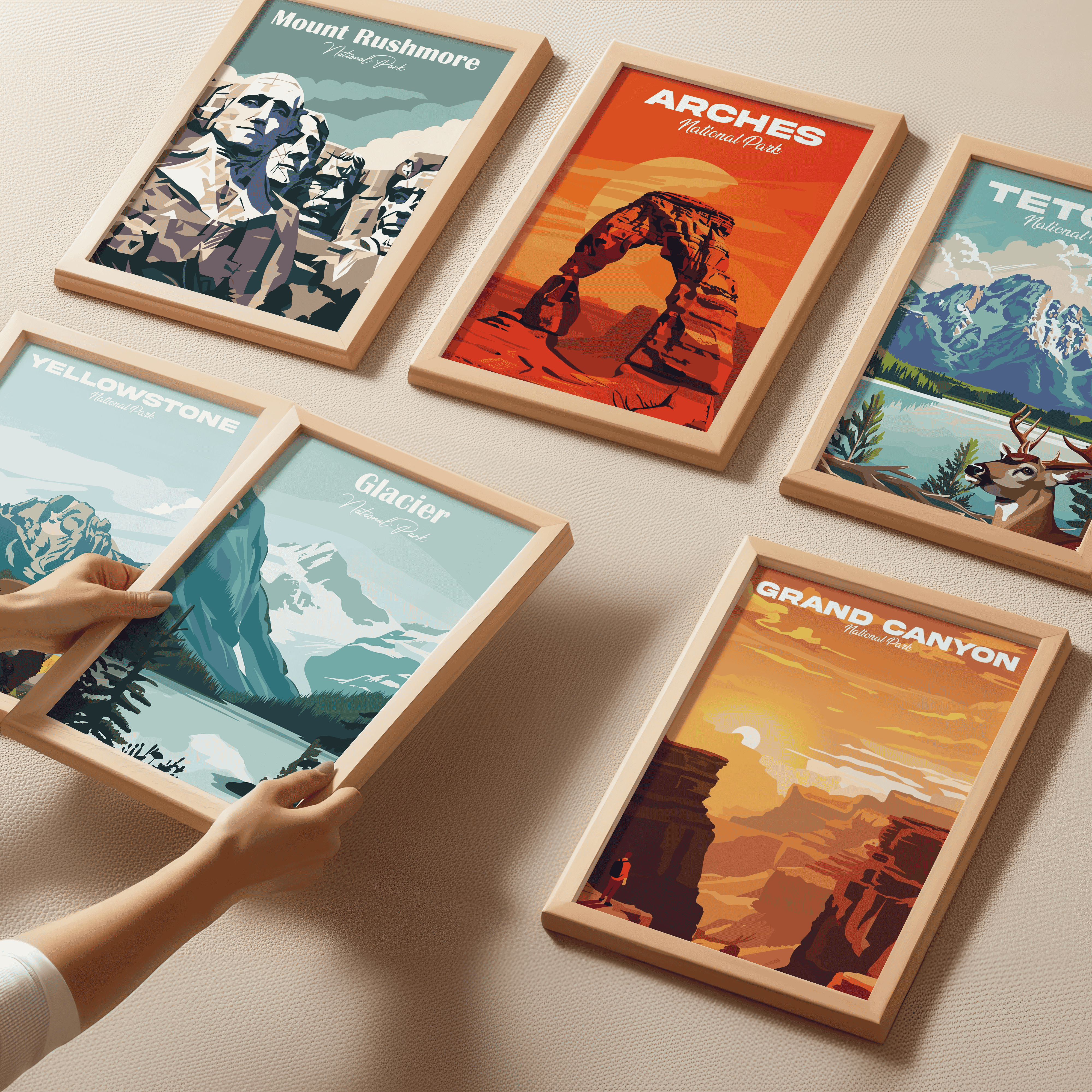 Nature's Escape- Set of 6