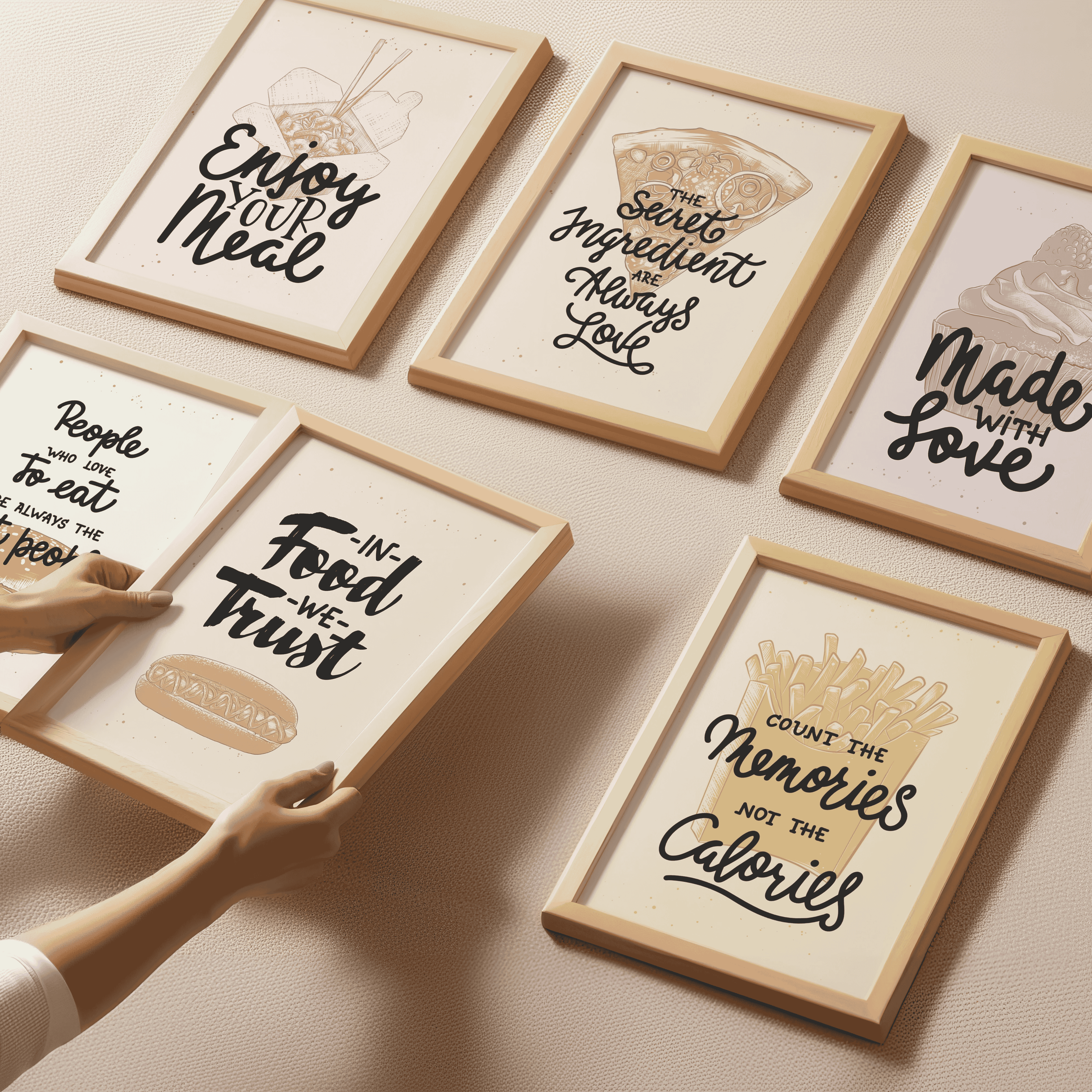 Savor the Flavor- Set of 6