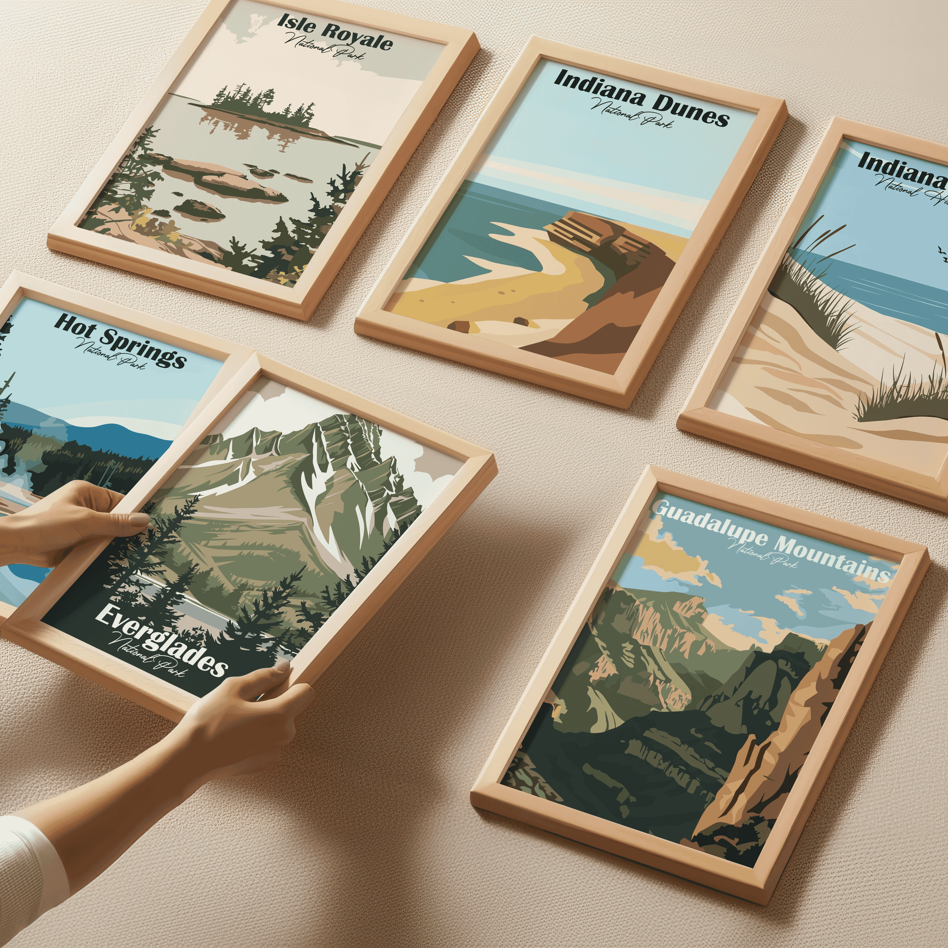 America's Natural Wonders- Set of 6