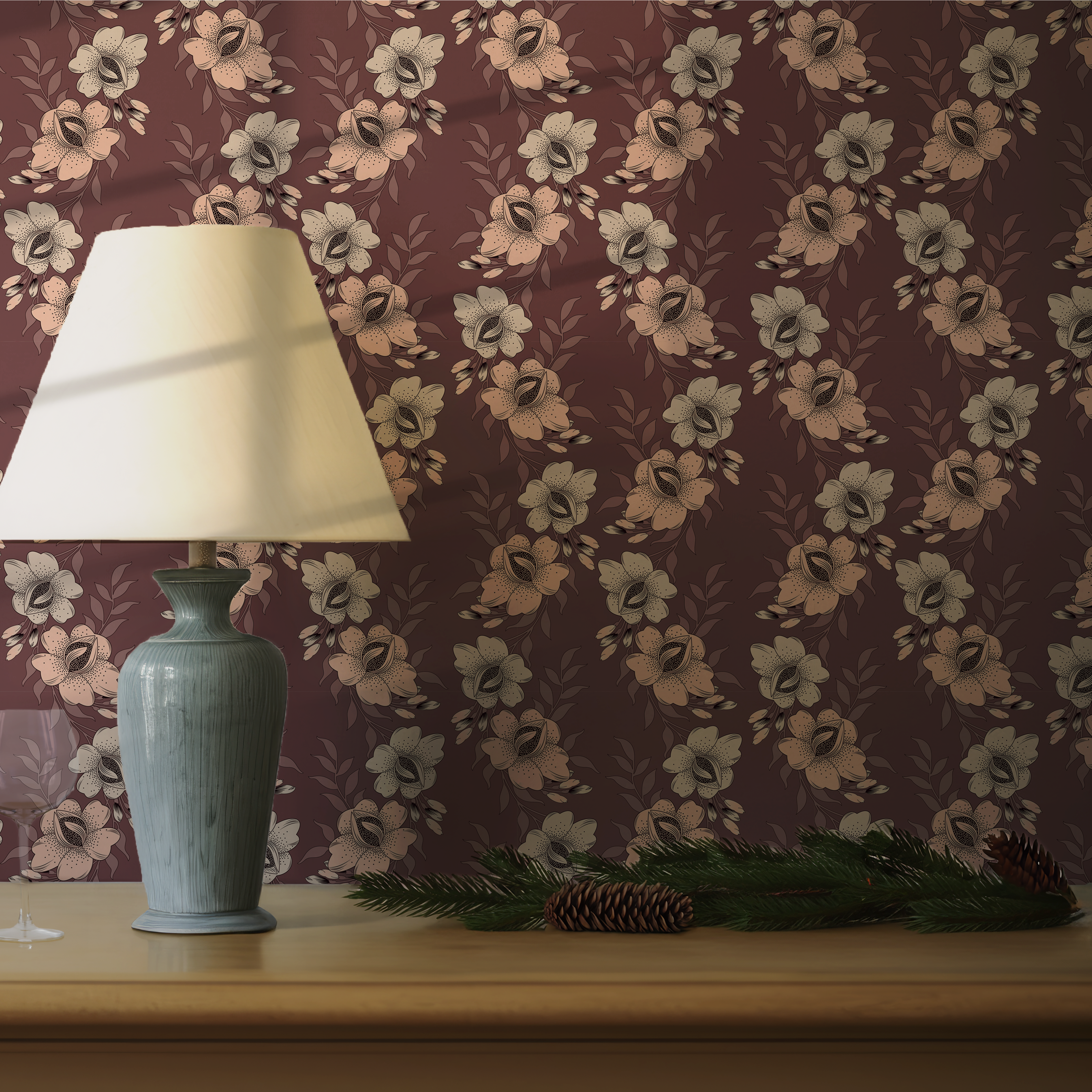 Monochrome Rose Bloom