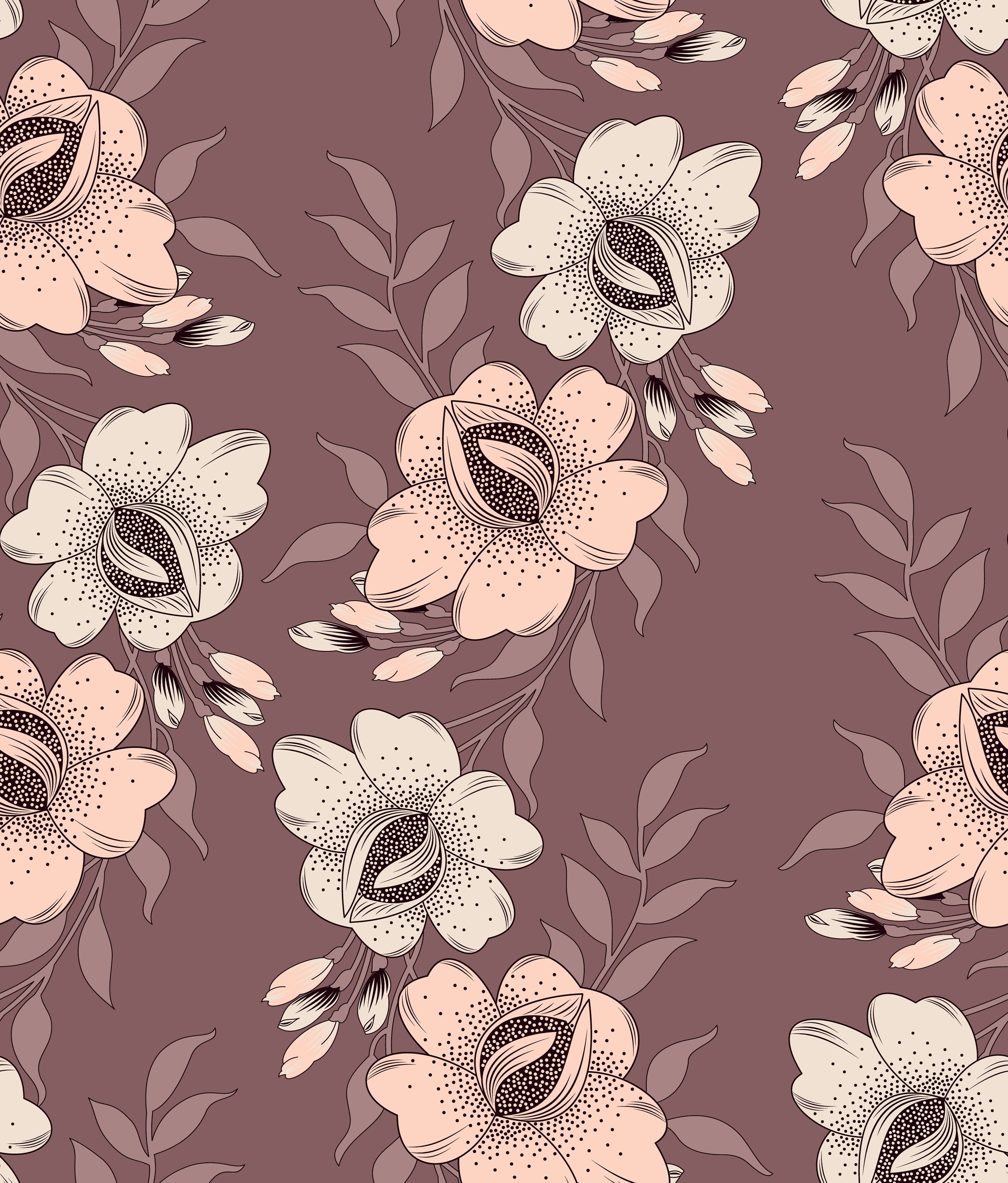 Monochrome Rose Bloom