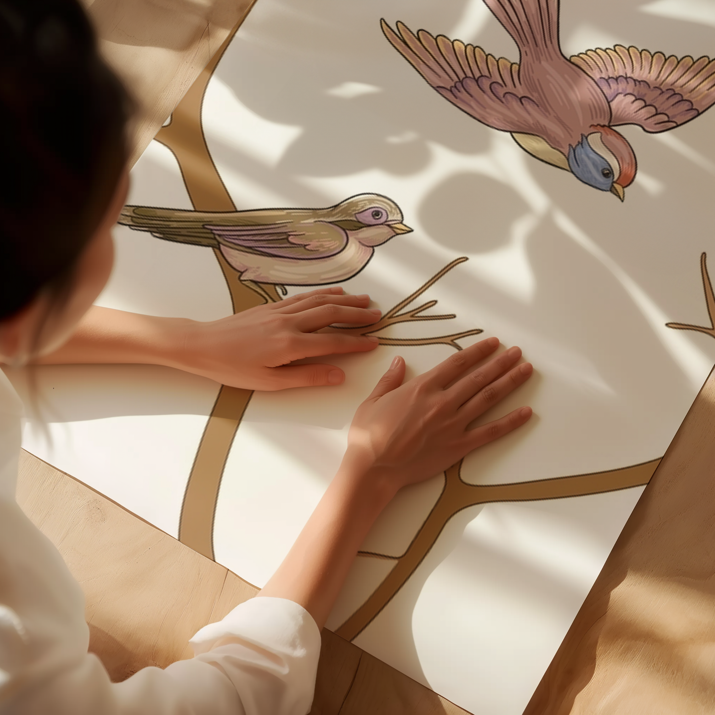 Oriental Botanical Skyline