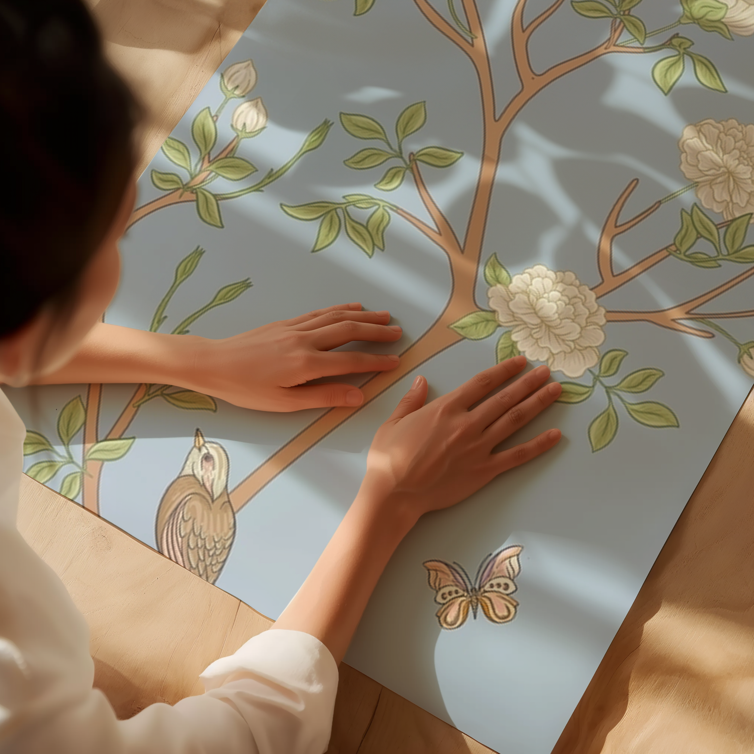 Chinoiserie Camellia Oasis