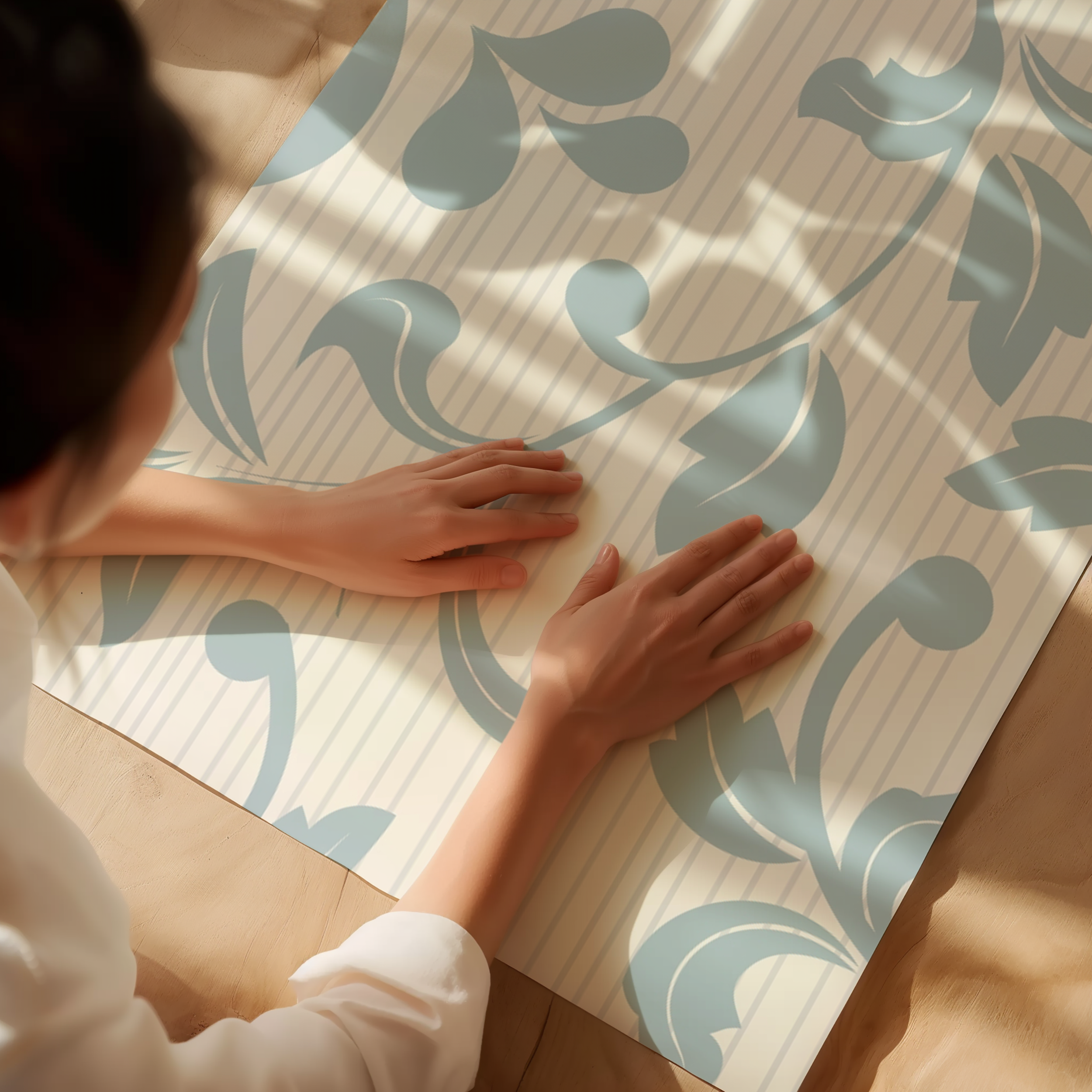 Baroque Blue Elegance