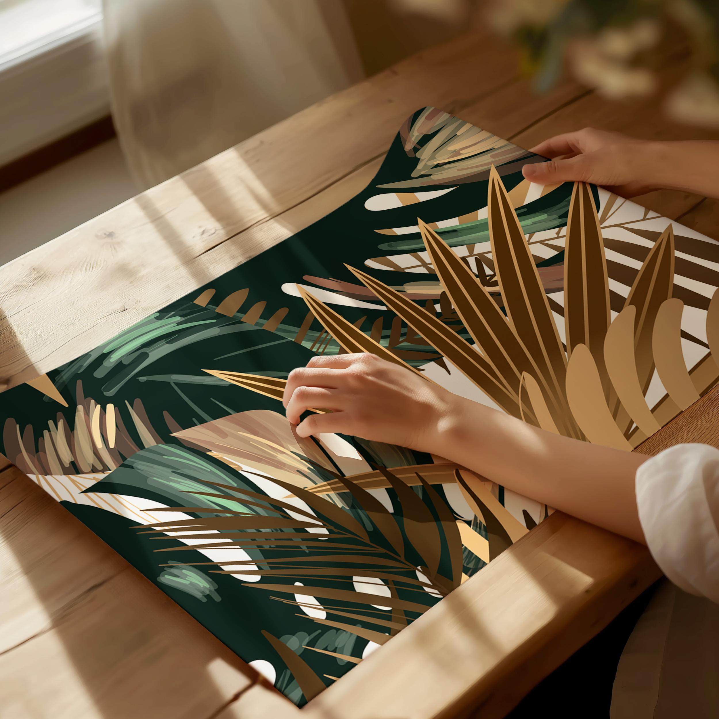 Tropical Gilded Foliage