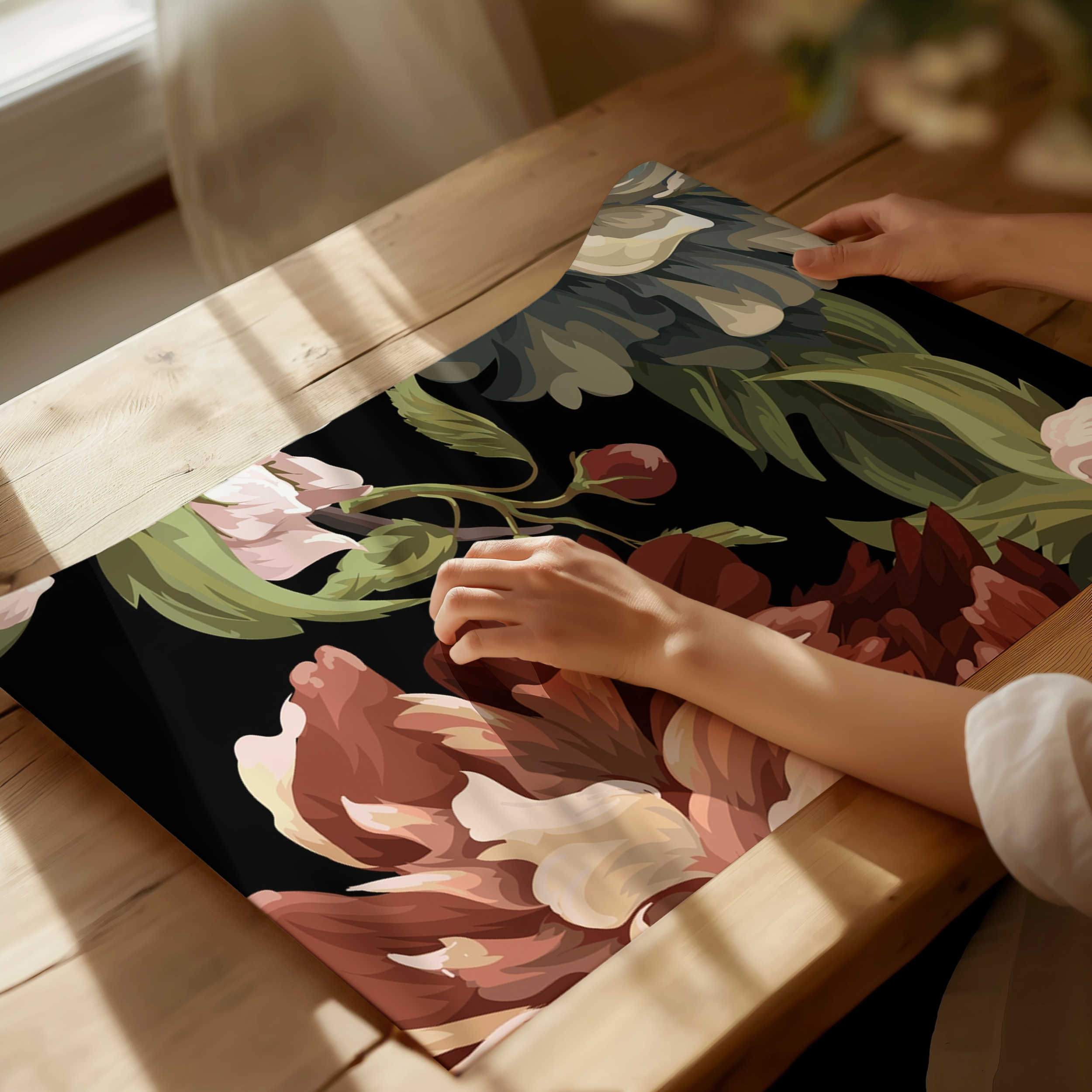 Vintage Floral Symphony