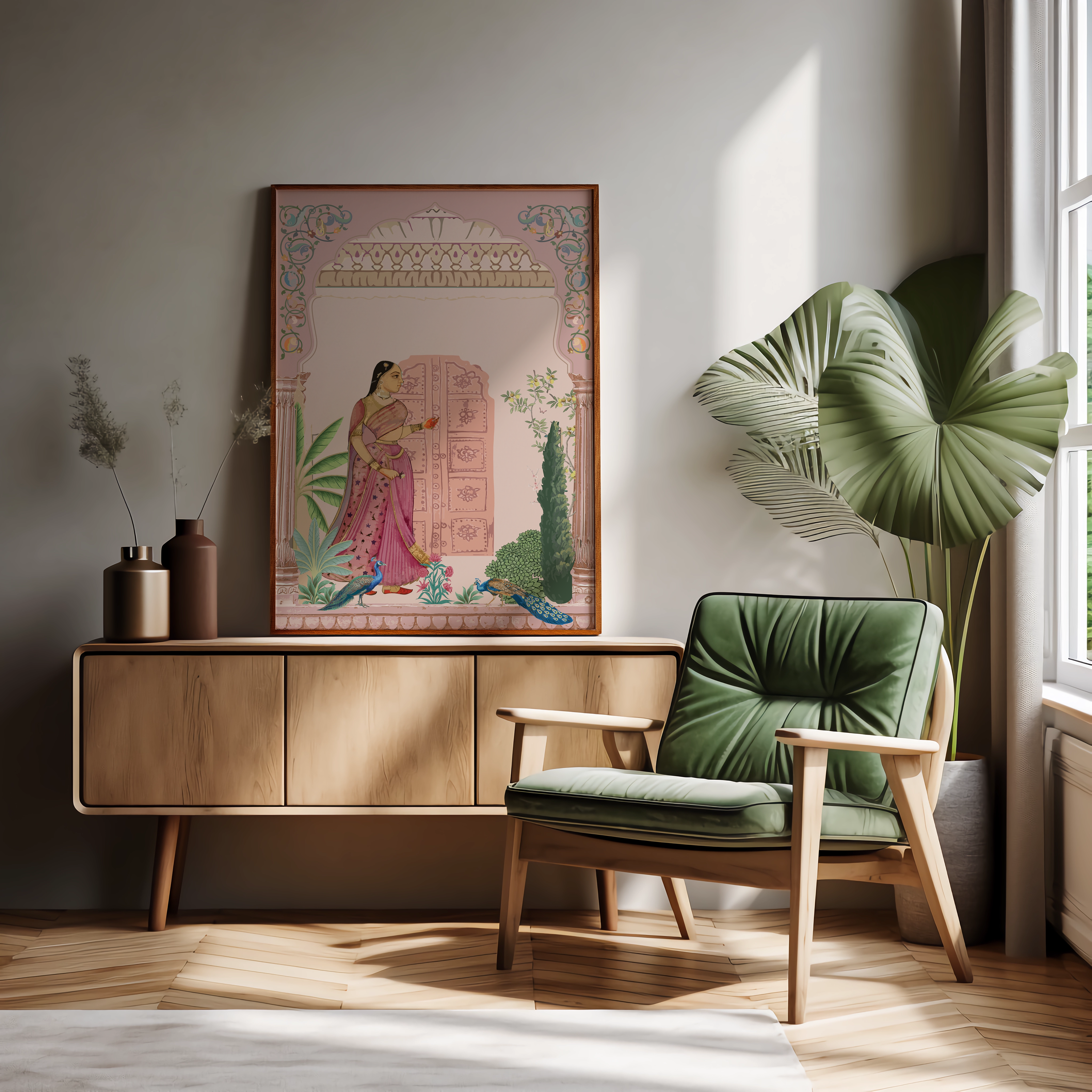 Ethnic Mughal Serenity