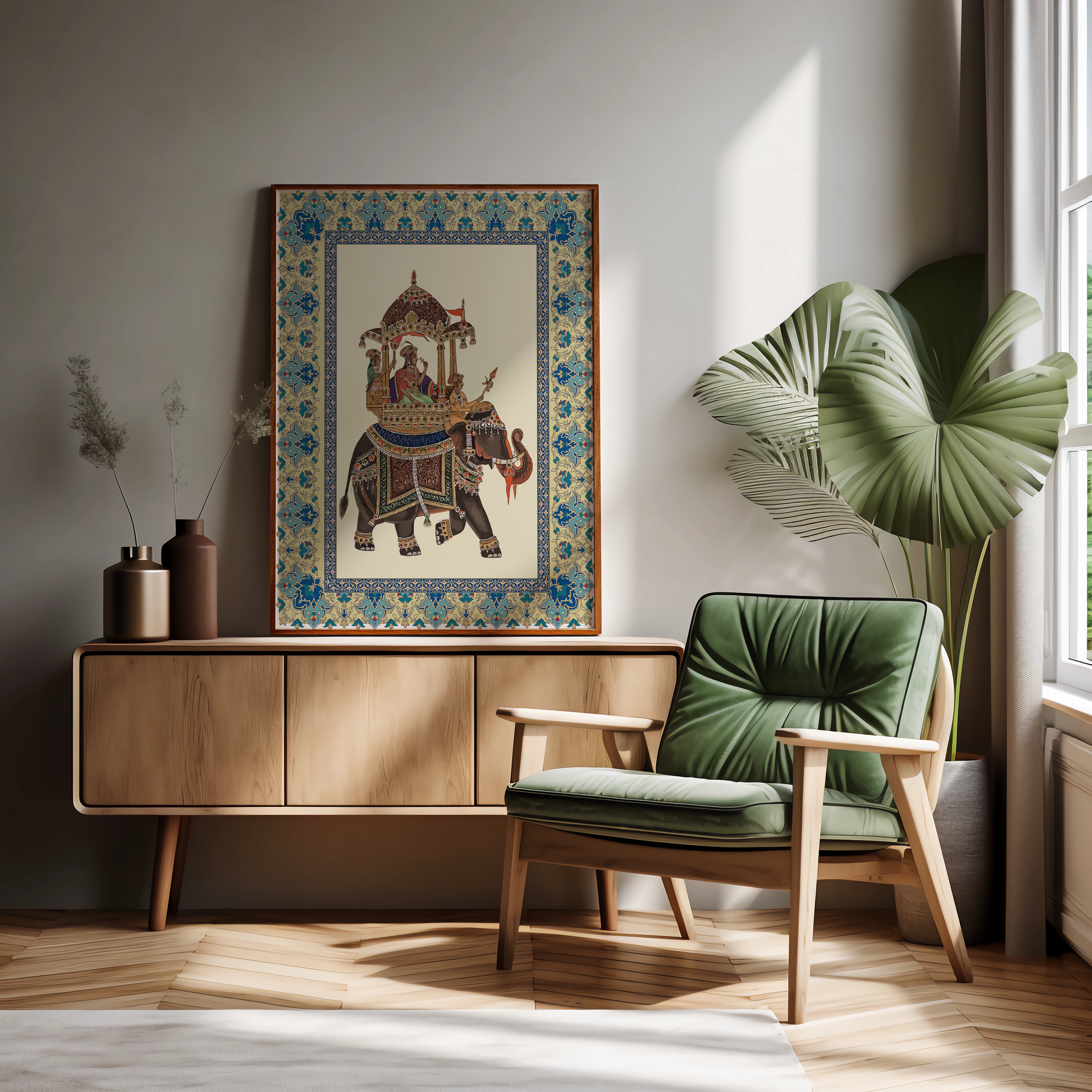 Islamic Elephant Elegance