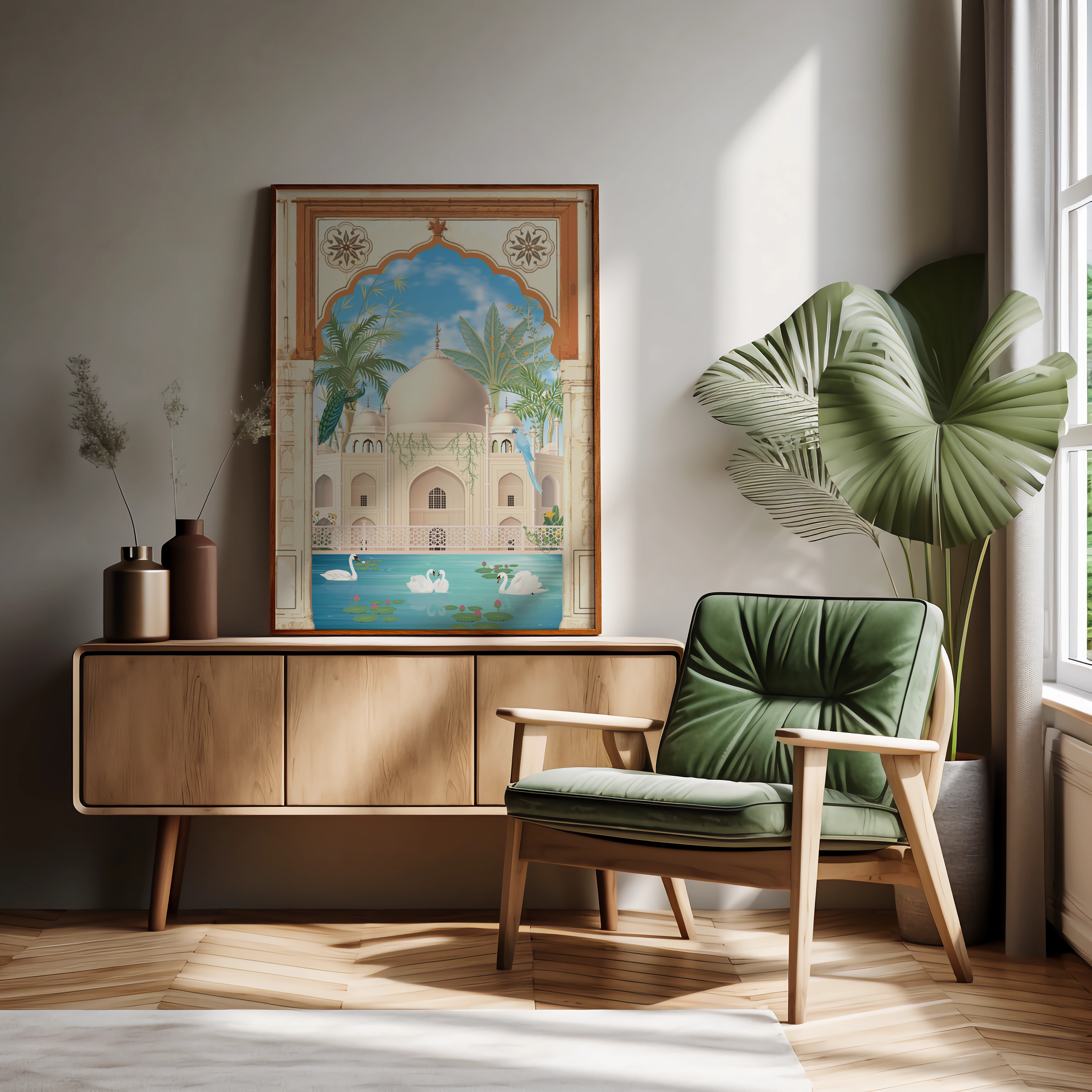 Taj Mahal Tranquility