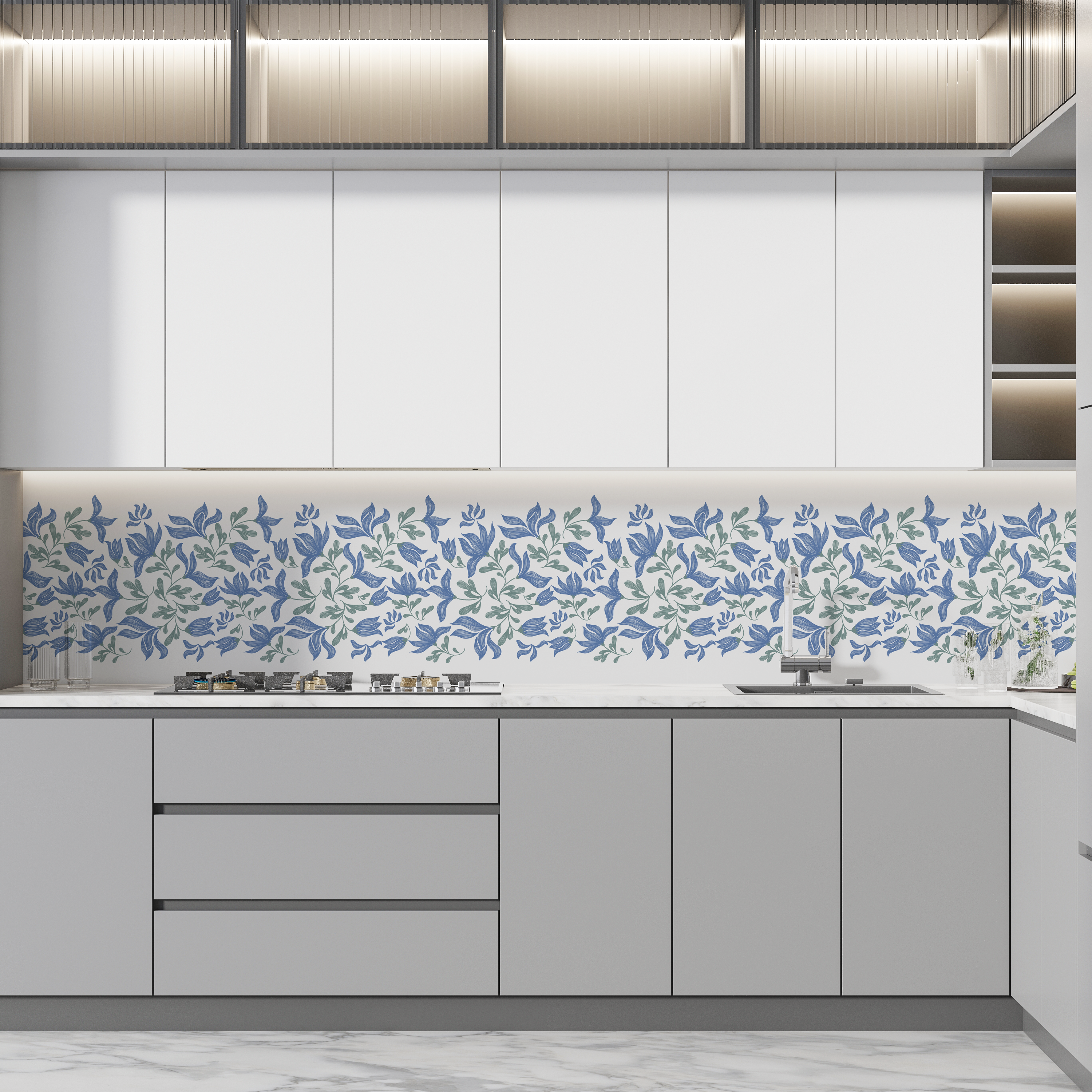 Retro Floral Harmony