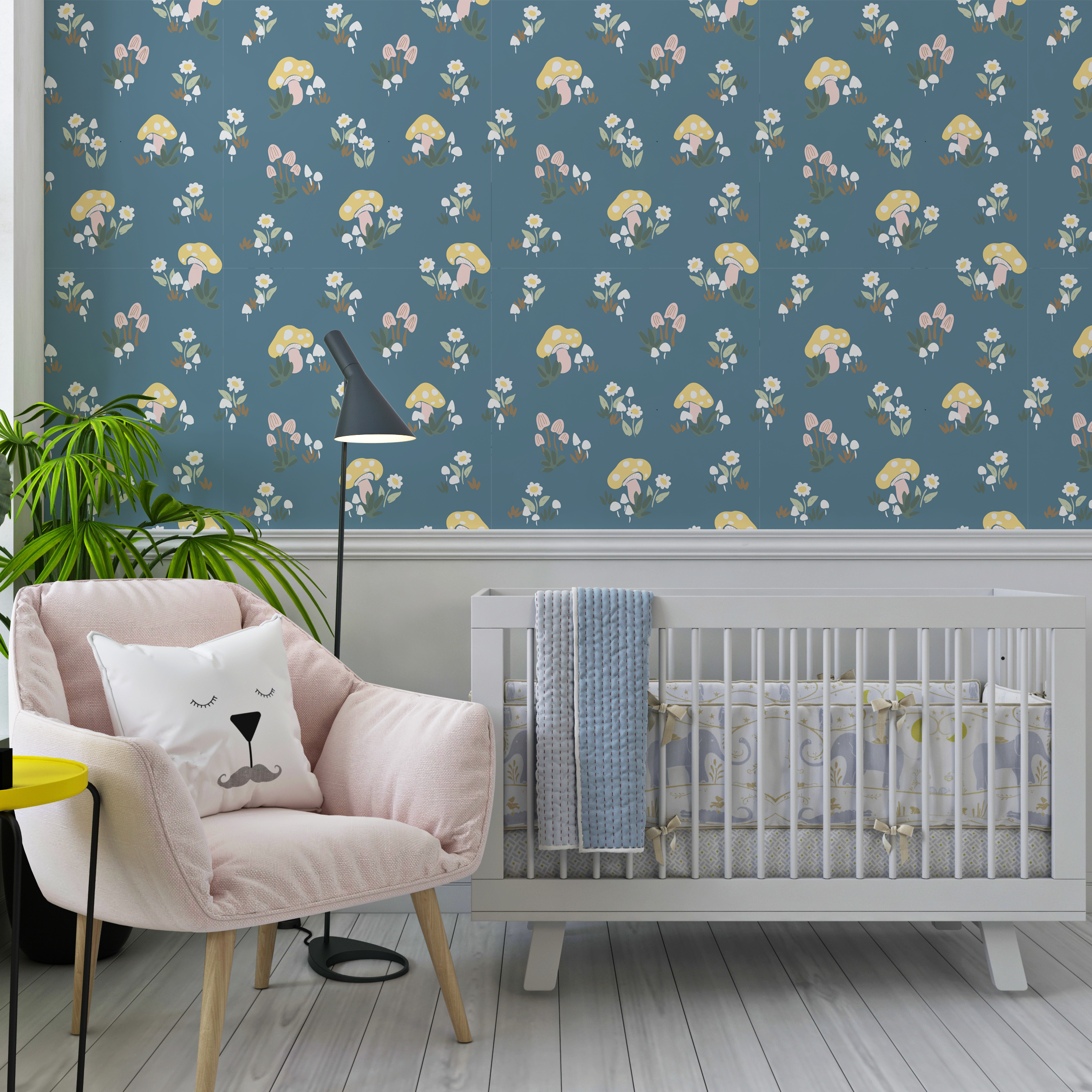 Whimsical Mushroom Garden