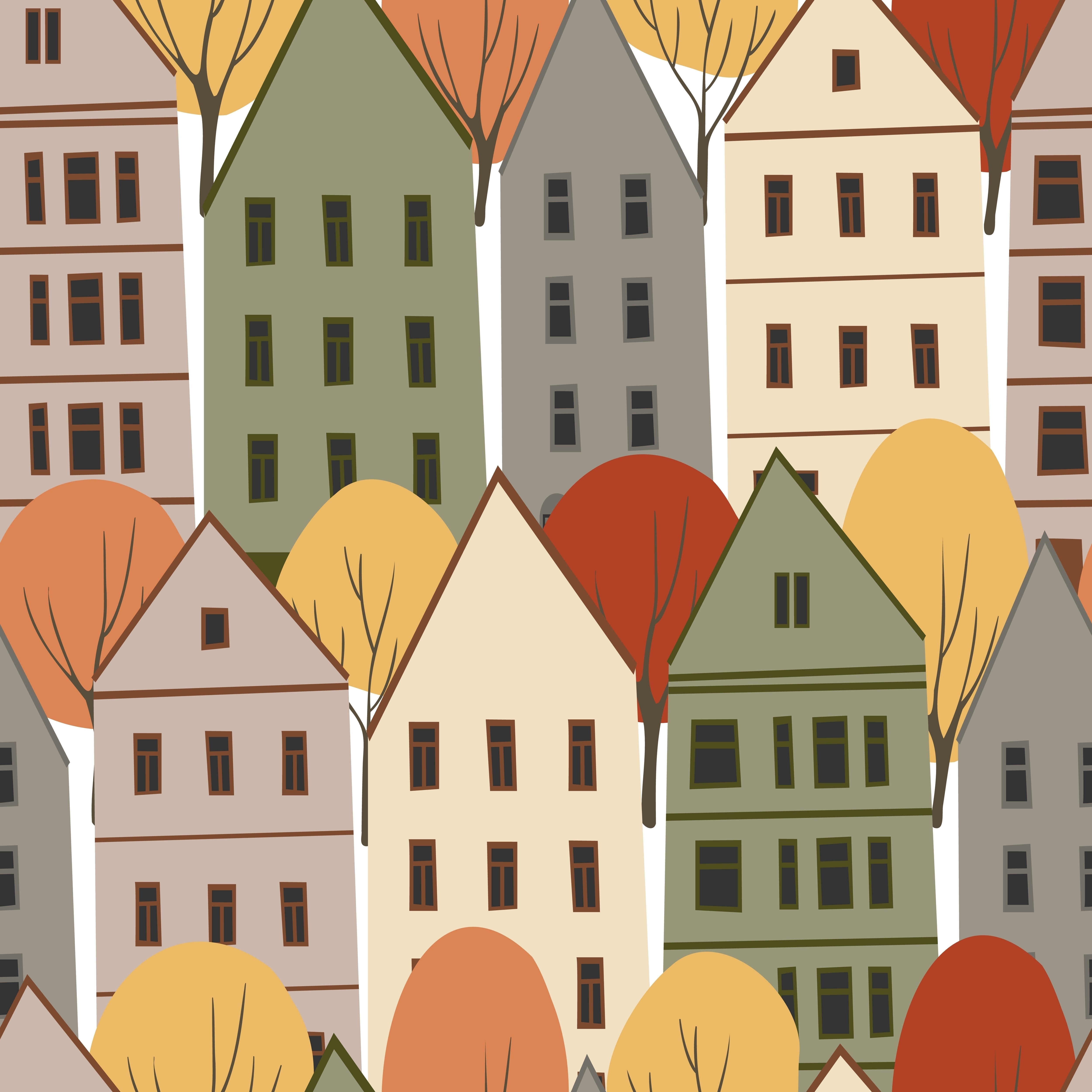 Cozy Autumn Village