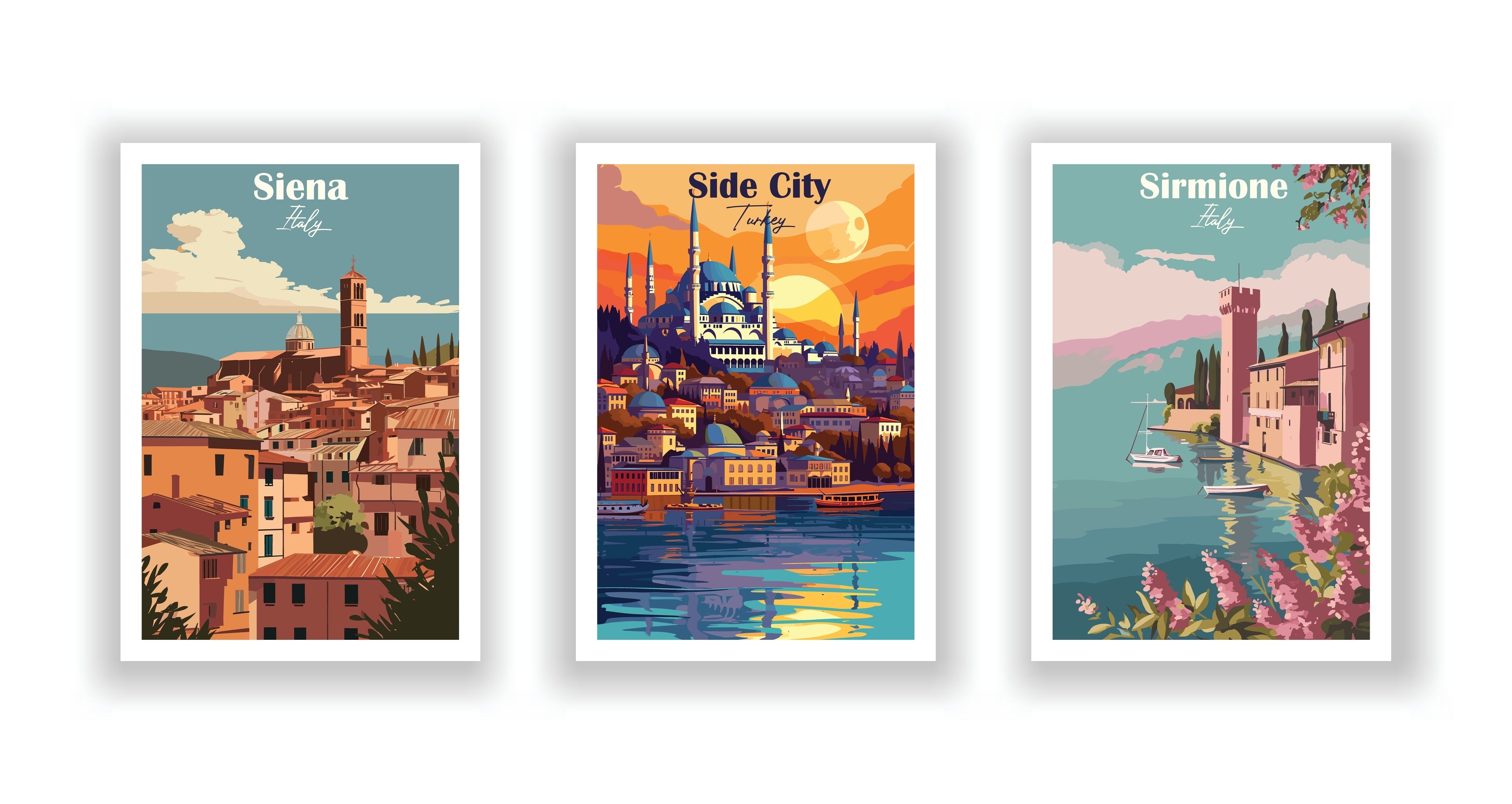 Timeless Escapes- Set of 3