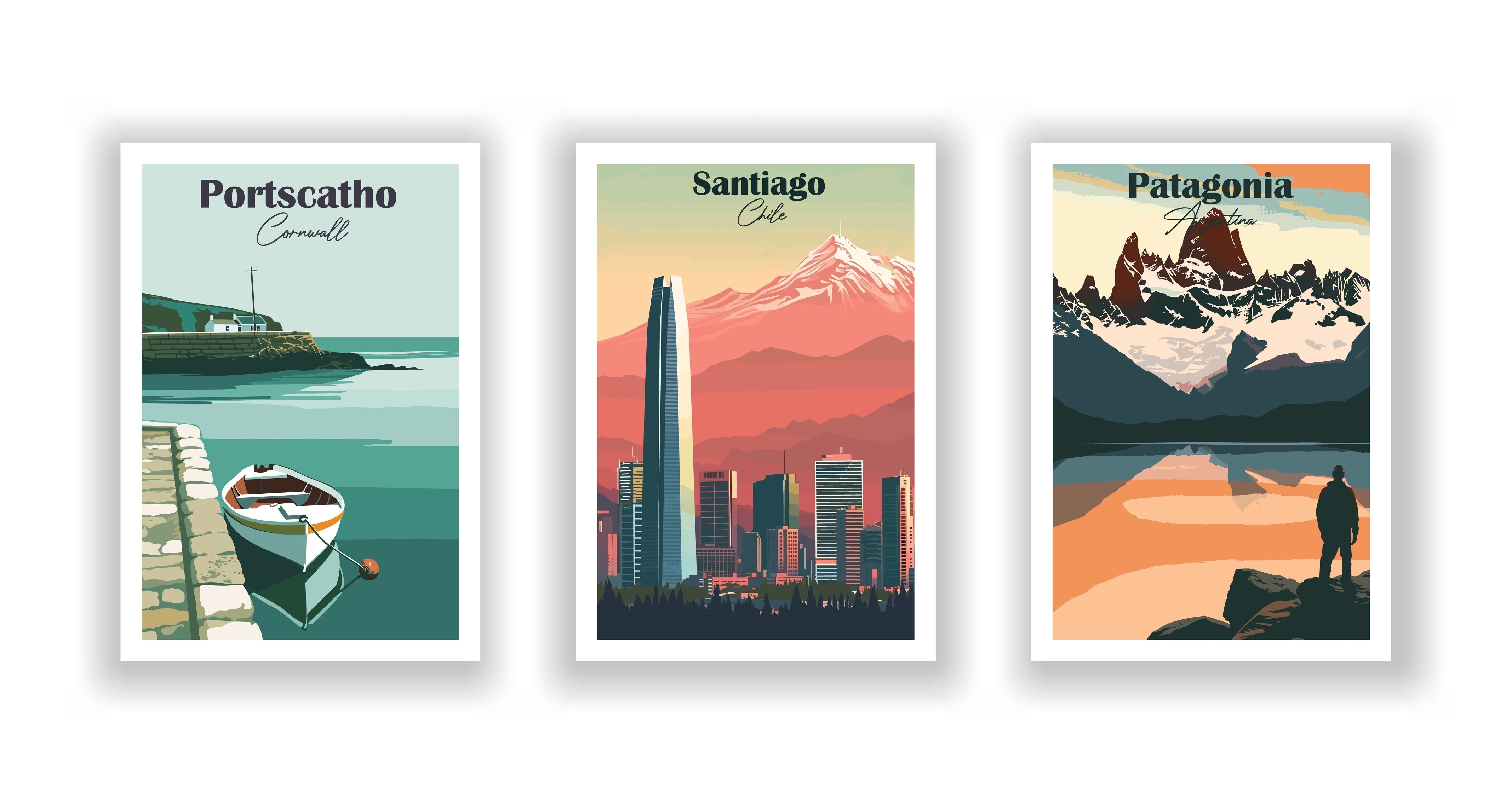 Wanderlust Trio- Set of 3