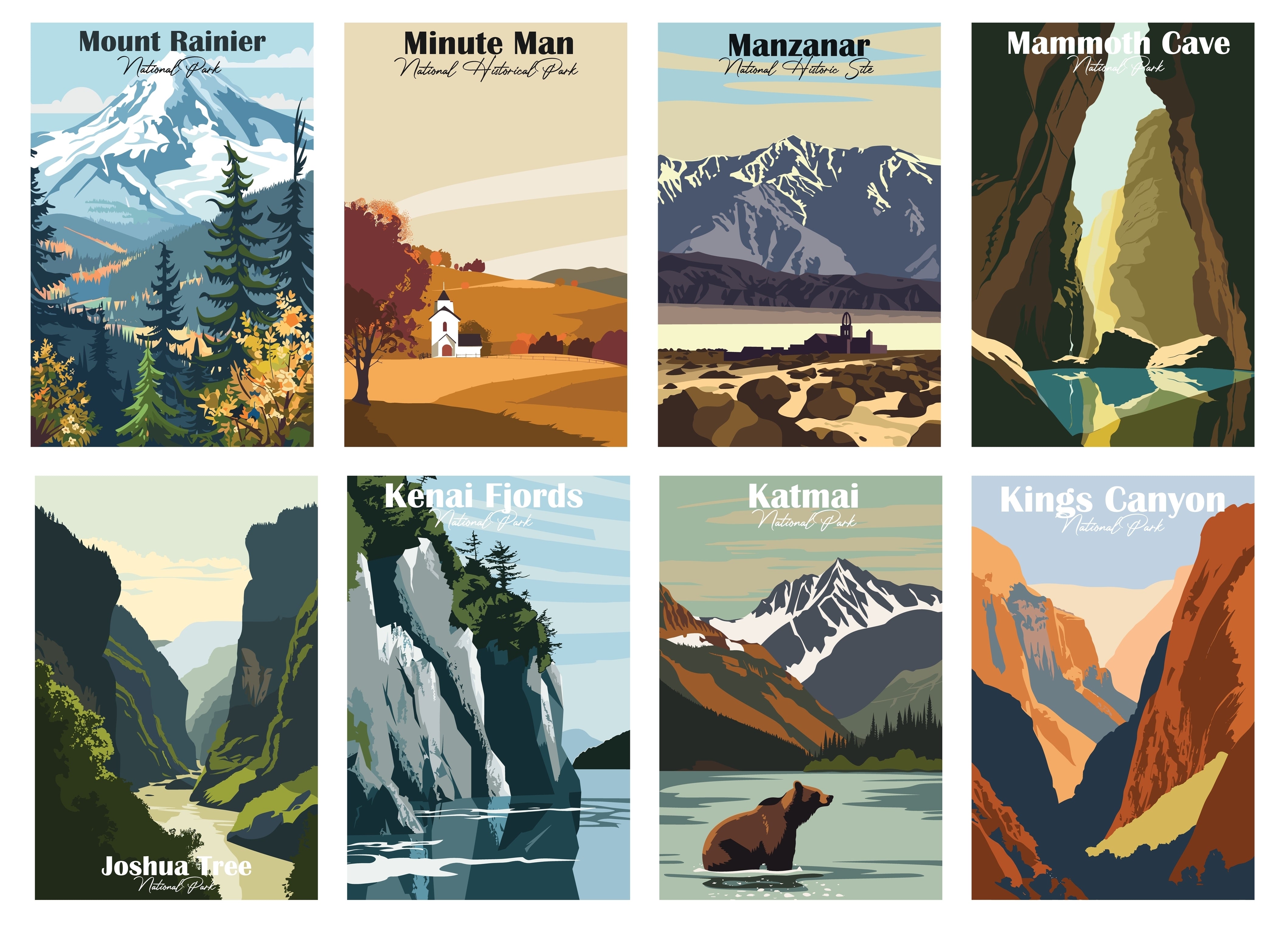 Wilderness Wonders- Set of 6