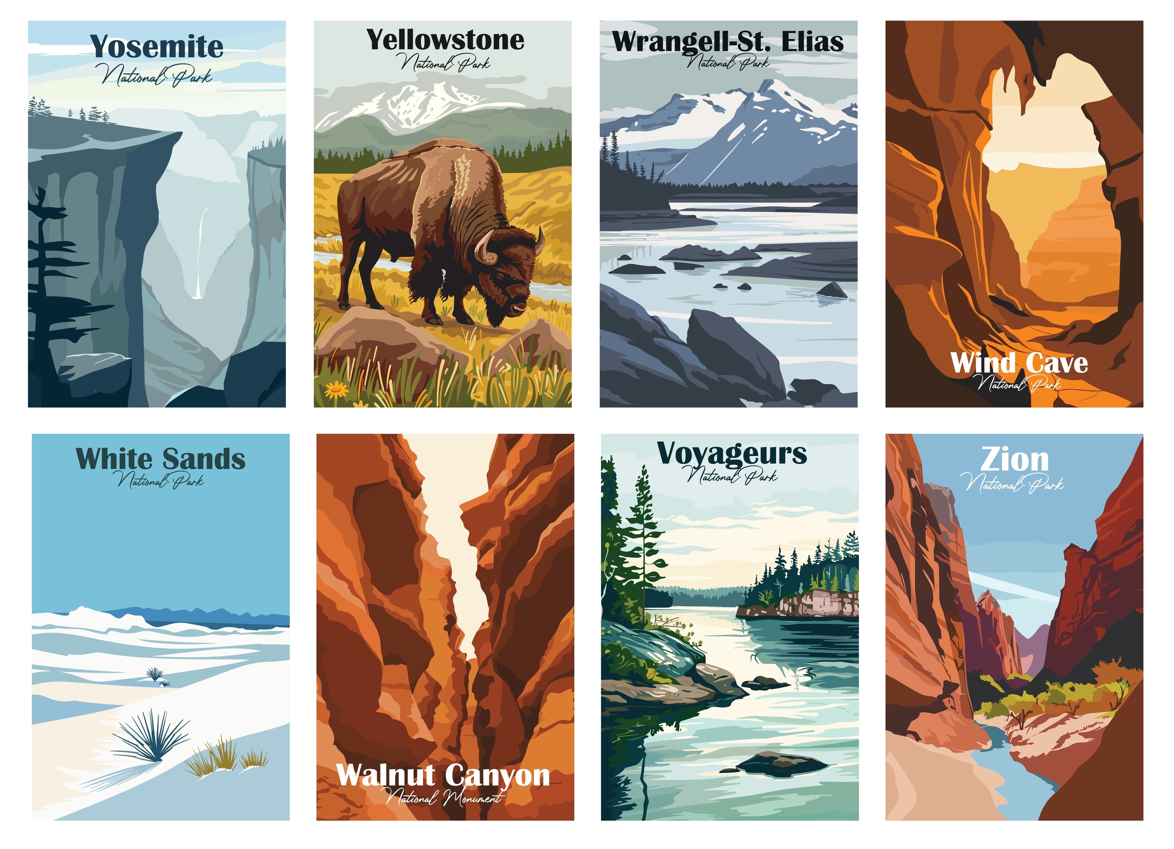 Nature's Gallery- Set of 6