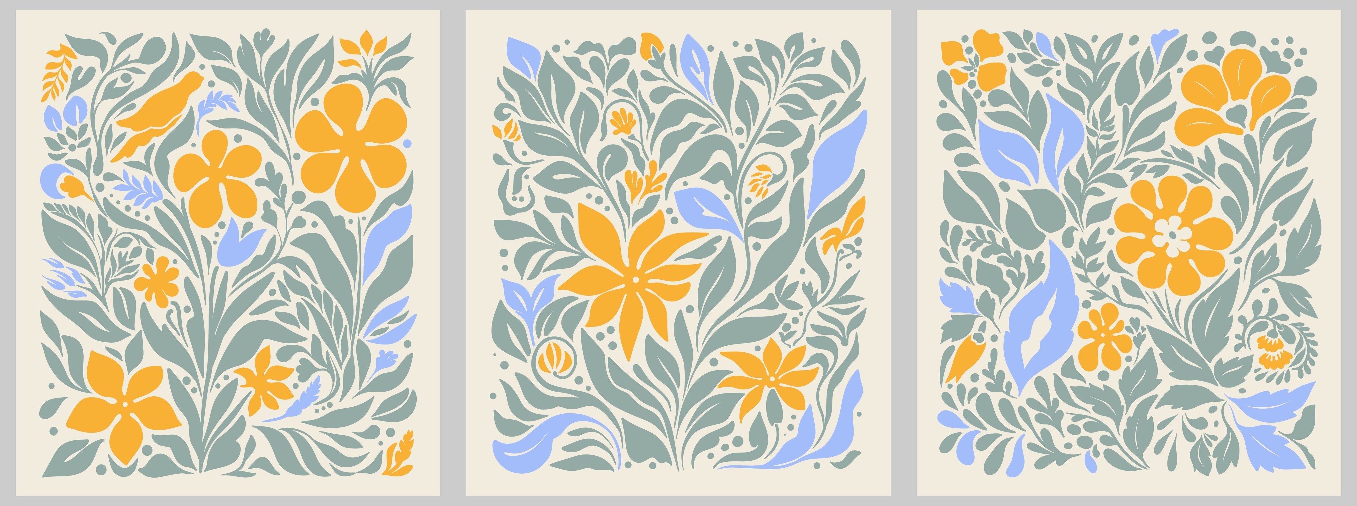 Groovy Vibes- Set of 3