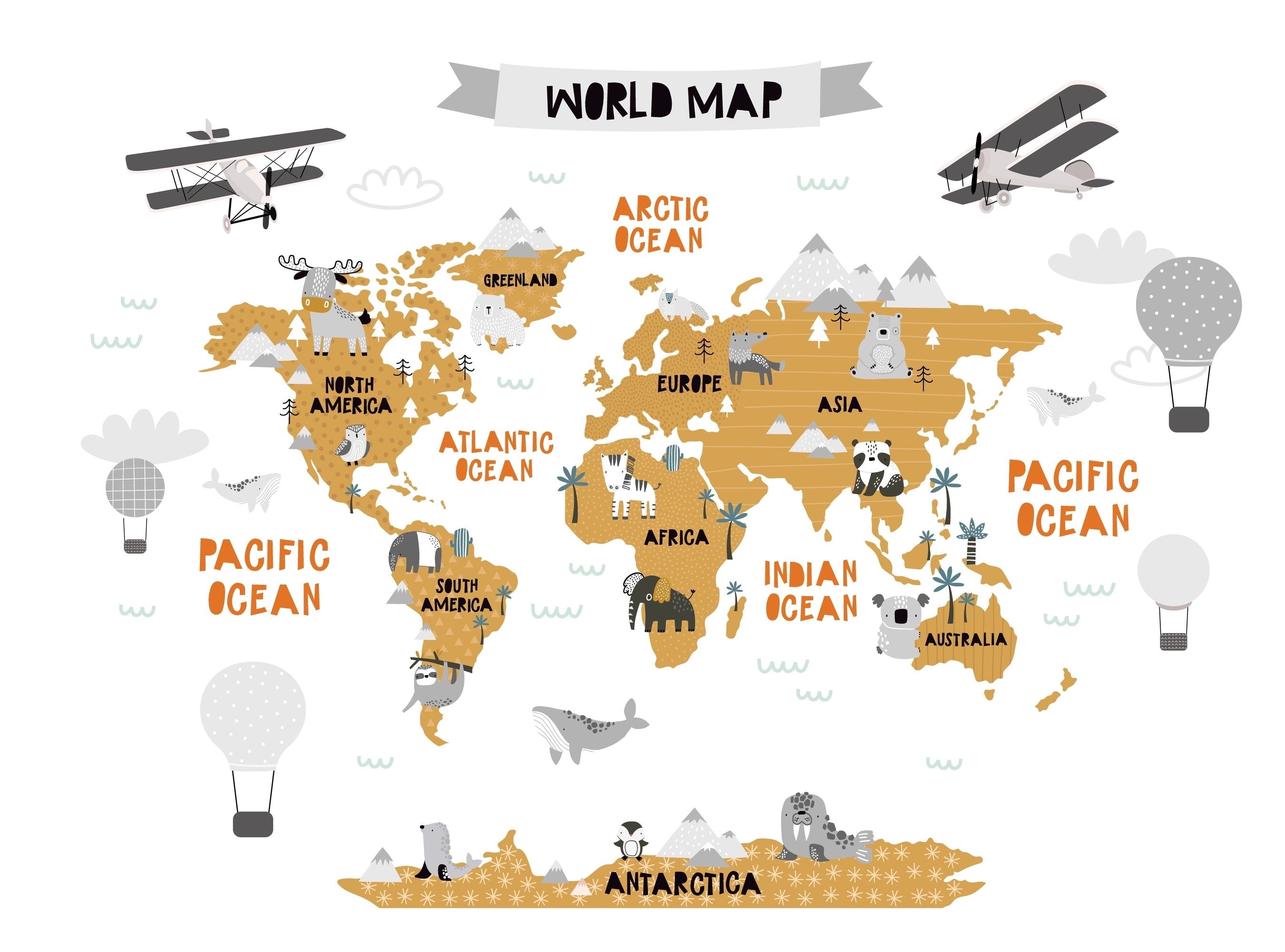 Animal Adventures Map