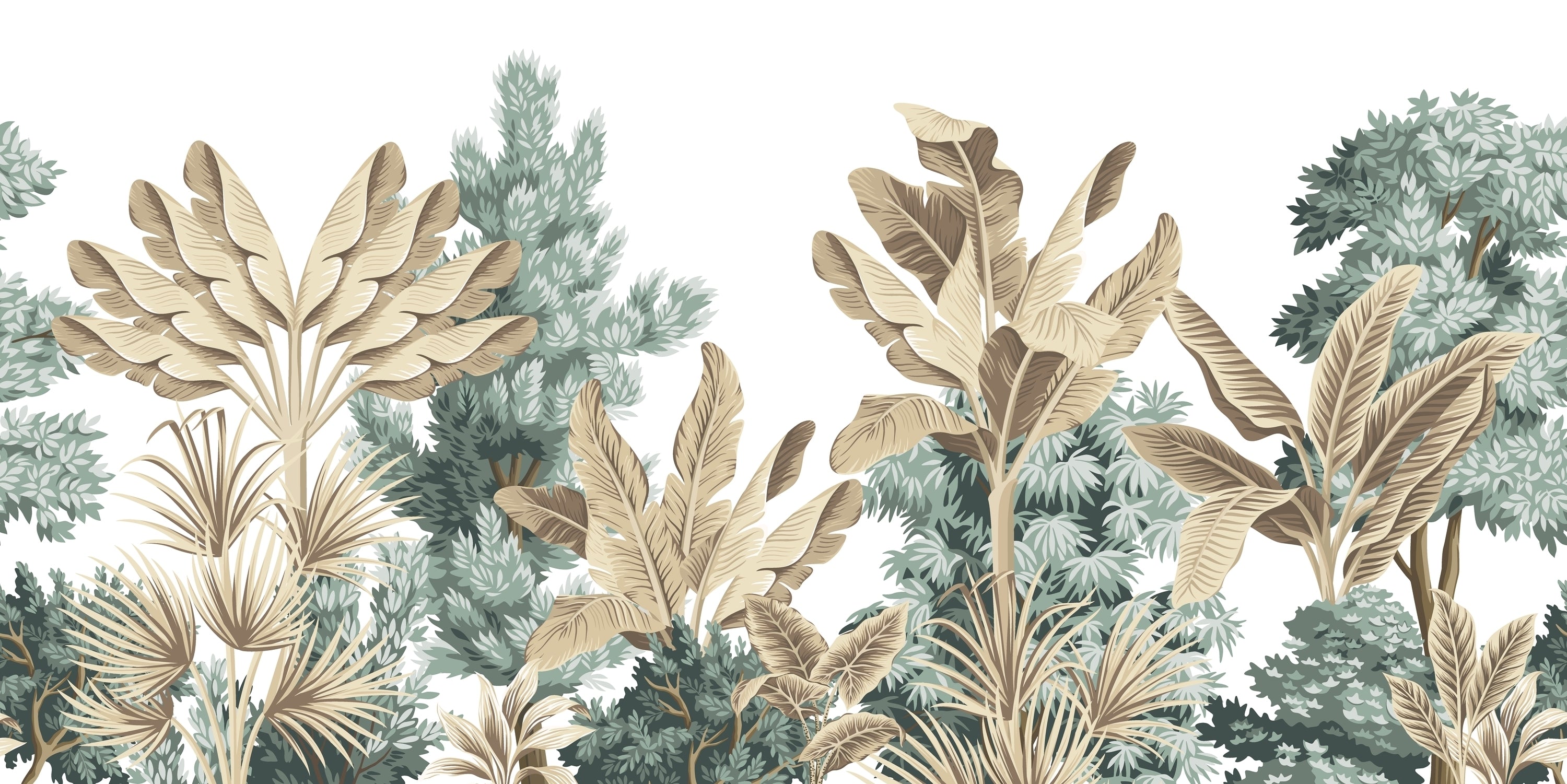 Tropical Oasis Border